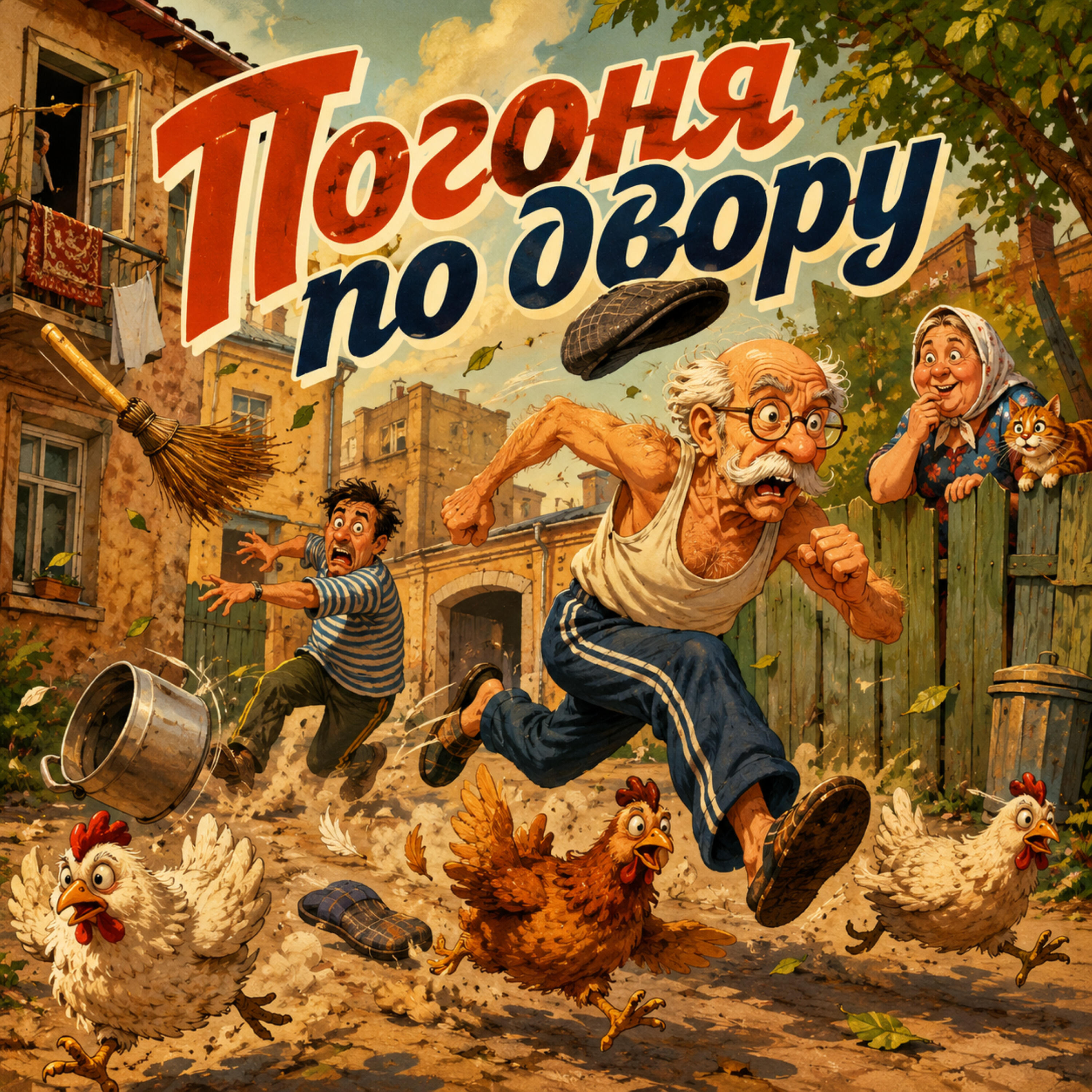 Релиз Погоня по двору