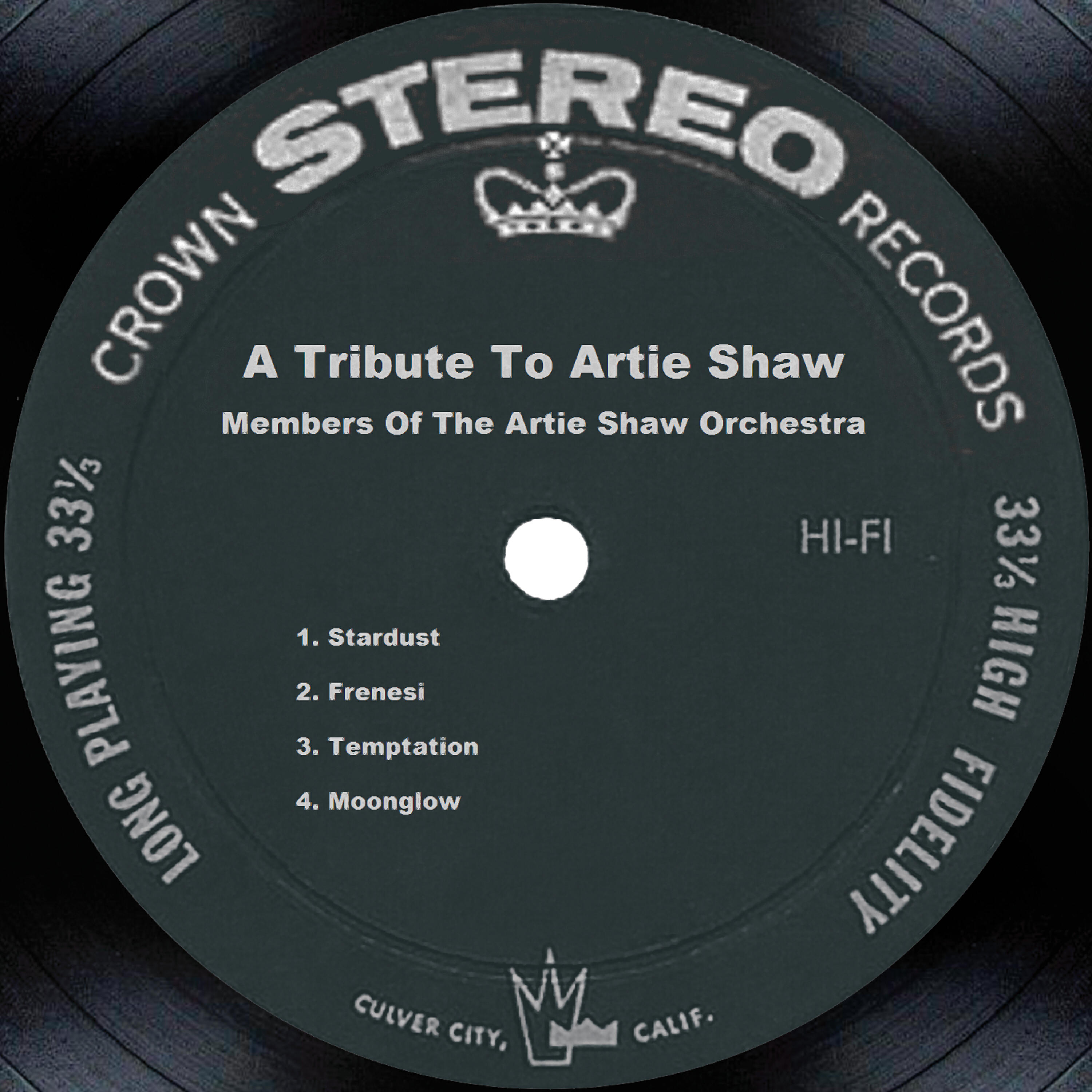 Релиз A Tribute To Artie Shaw