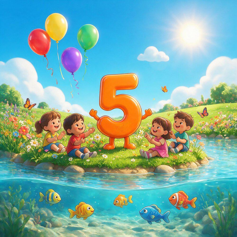 Релиз Número Cinco - Música Infantil Para Aprender os Números