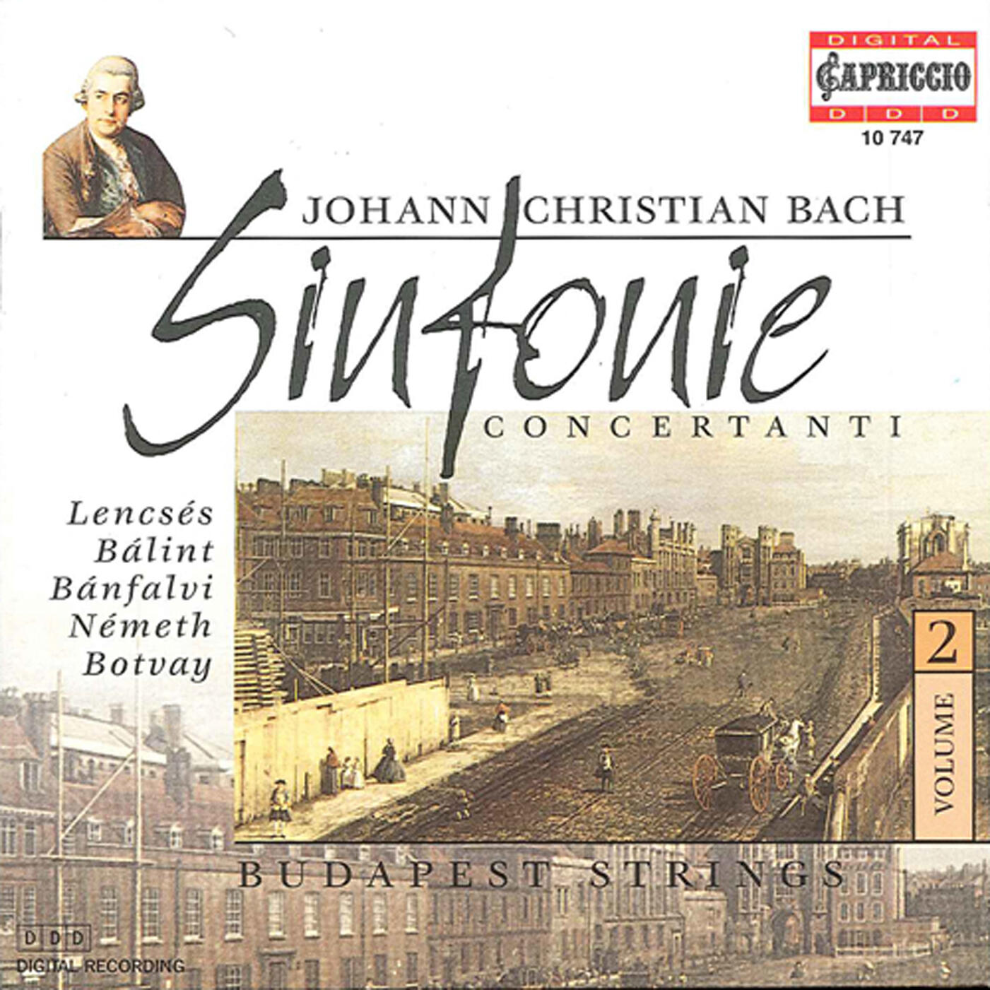 Релиз Bach, J.C.: Sinfonie Concertanti, Vol. 2