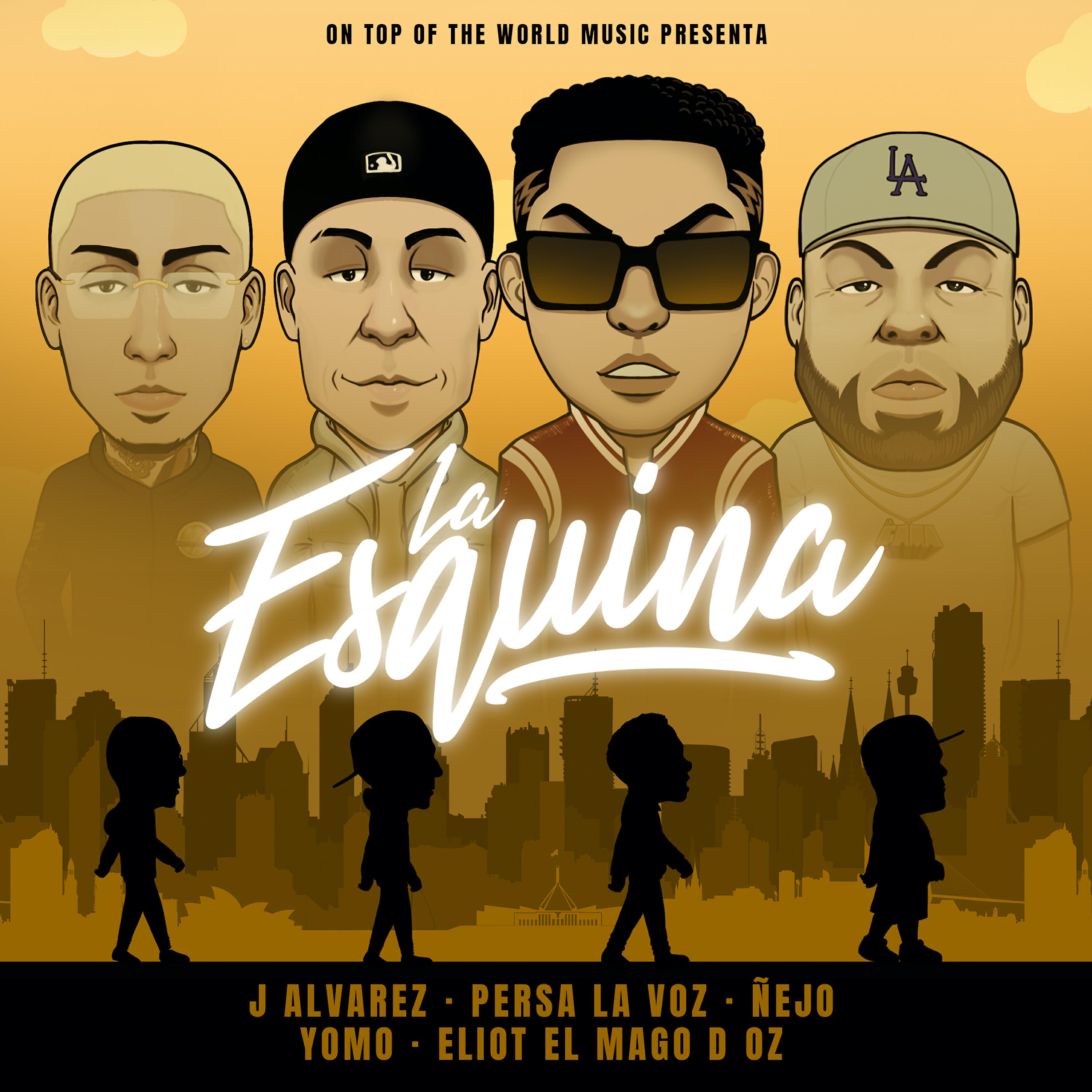 Yomo, Eliot El Mago D Oz, J Alvarez, Persa 