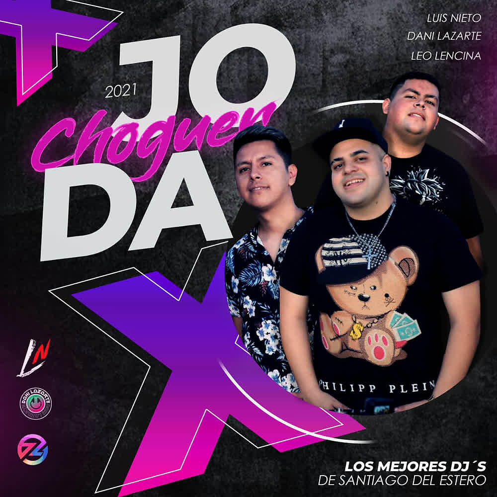 Релиз JodaChoguer 2021: los Mejores Dj´s de Santiago del Estero: Rica y Apretadita / el Medio Peso / Baila Sola / Mueva la Cola / Dulce Lechona / No Aguanto Más / Me Acostumbré / Te Hubiera Ido Antes