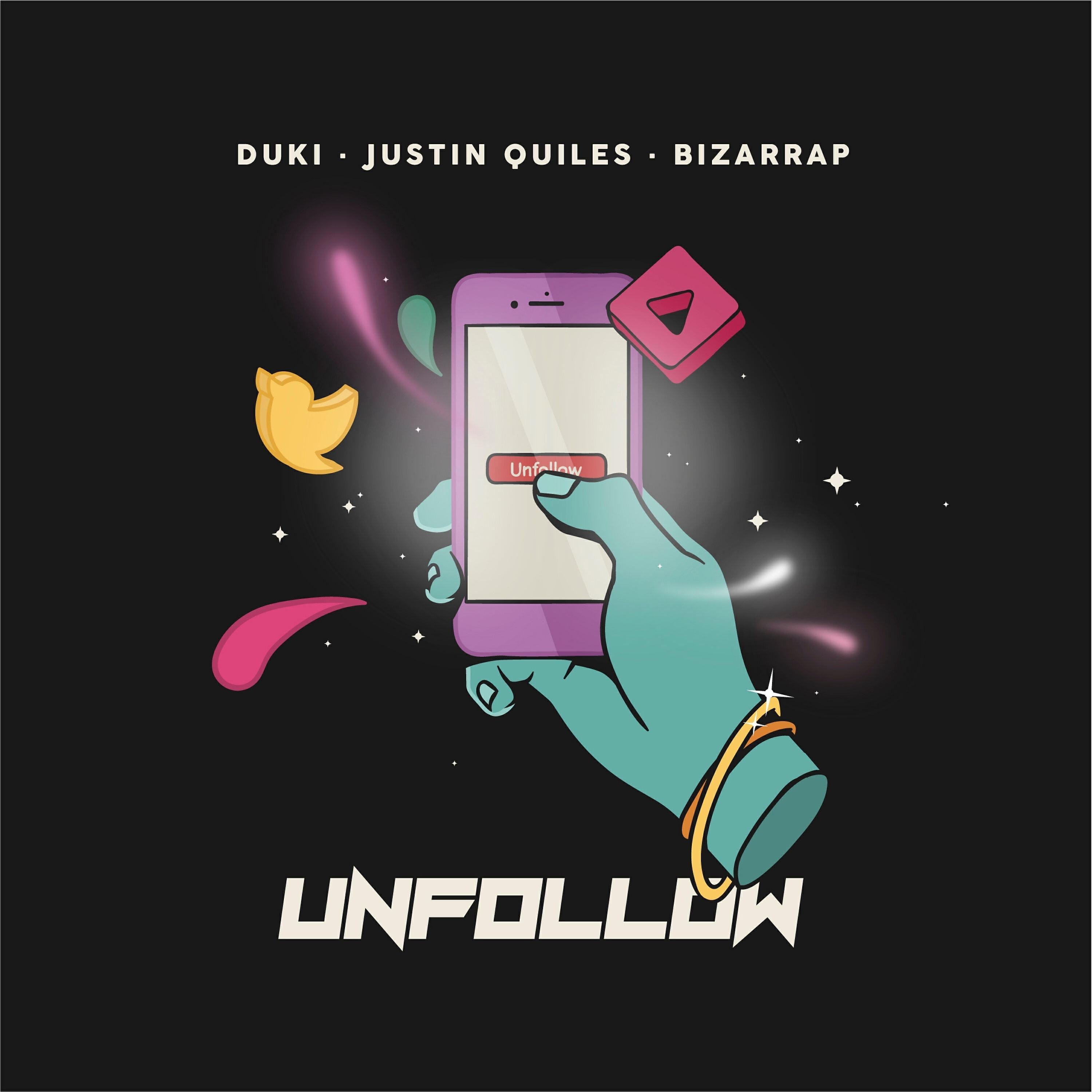 Скачать песню Duki, Justin Quiles, Bizarrap - Unfollow бесплатно в MP3 для Android и iOS