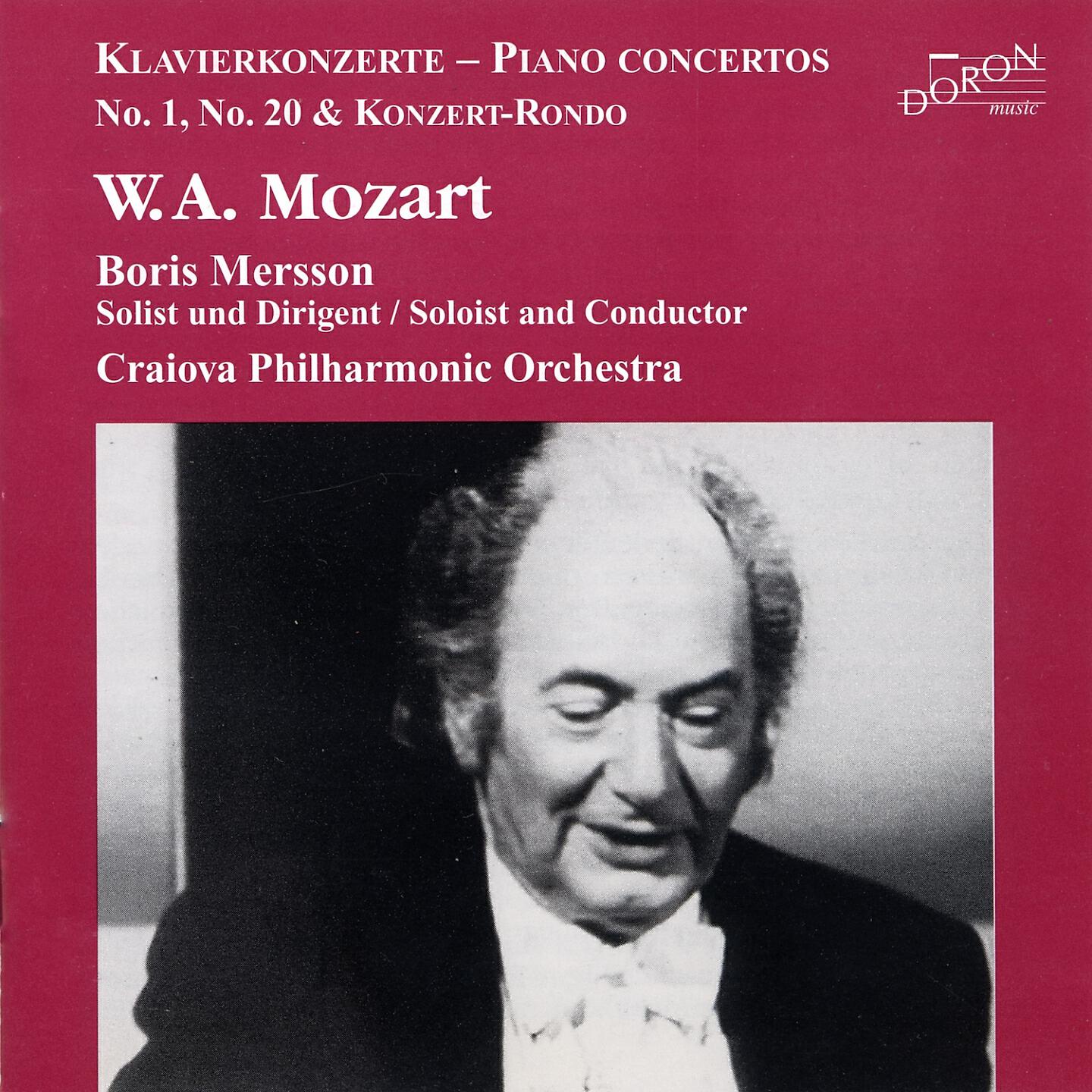 Релиз Mozart: Piano Concerto Nos. 20, 28 & 3 Piano Concertos After J. C. Bach