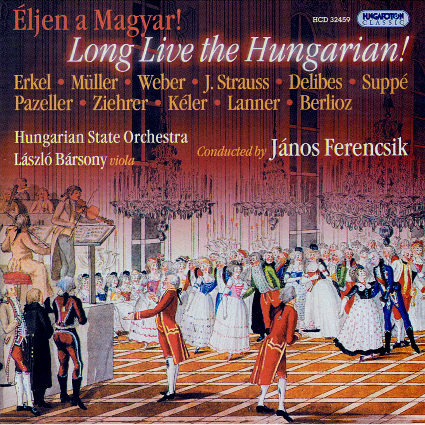 Релиз Orchestra Music - Erkel, F. / Muller, J. / Weber, C. / Strauss Ii, J. / Delibes, L. / Suppe, F. / Pazeller, J.