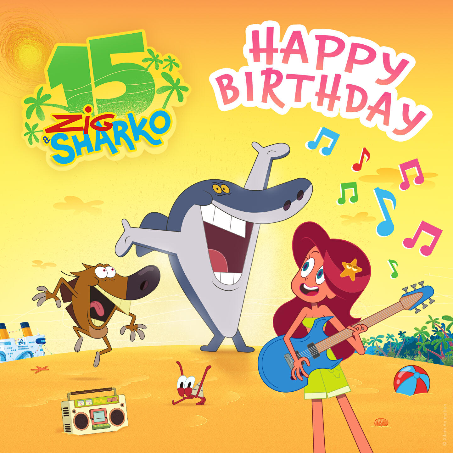 Релиз Happy Birthday Zig & Sharko