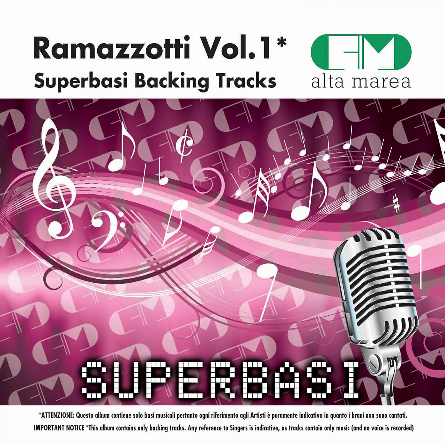 Релиз Basi Musicali: Eros Ramazzotti, Vol. 1 (Backing Tracks)
