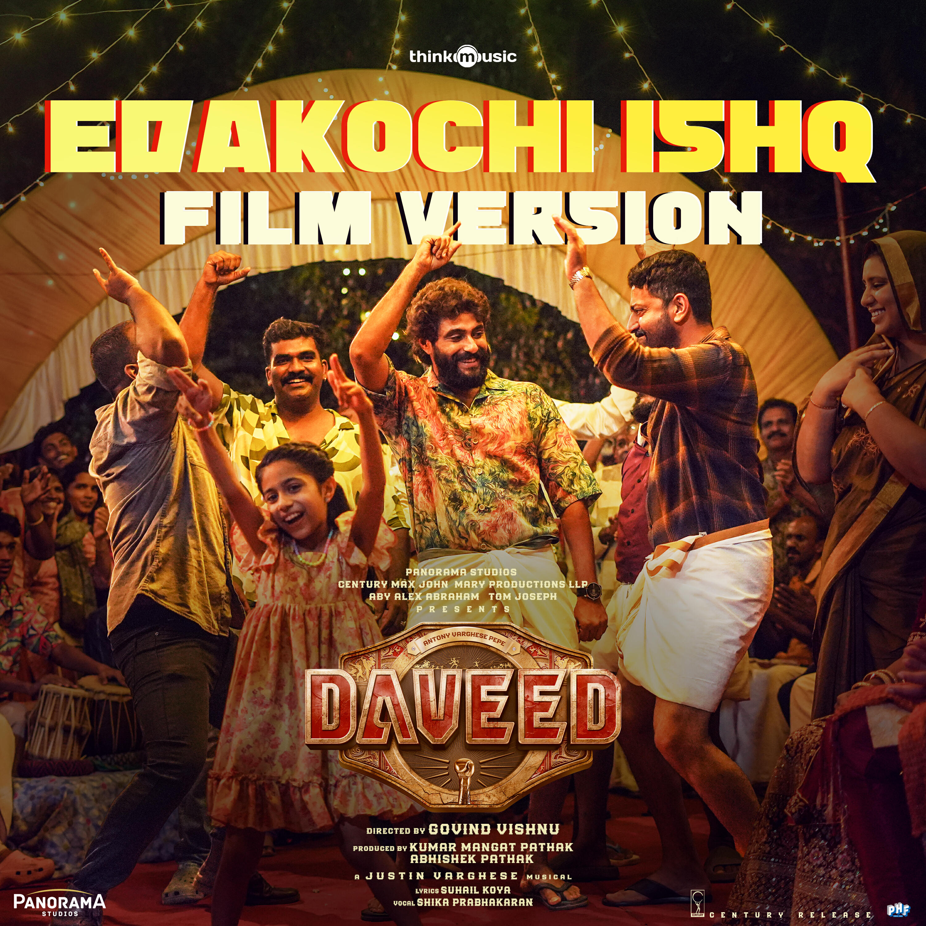 Релиз Edakochi Ishq Film Version (From "Daveed")