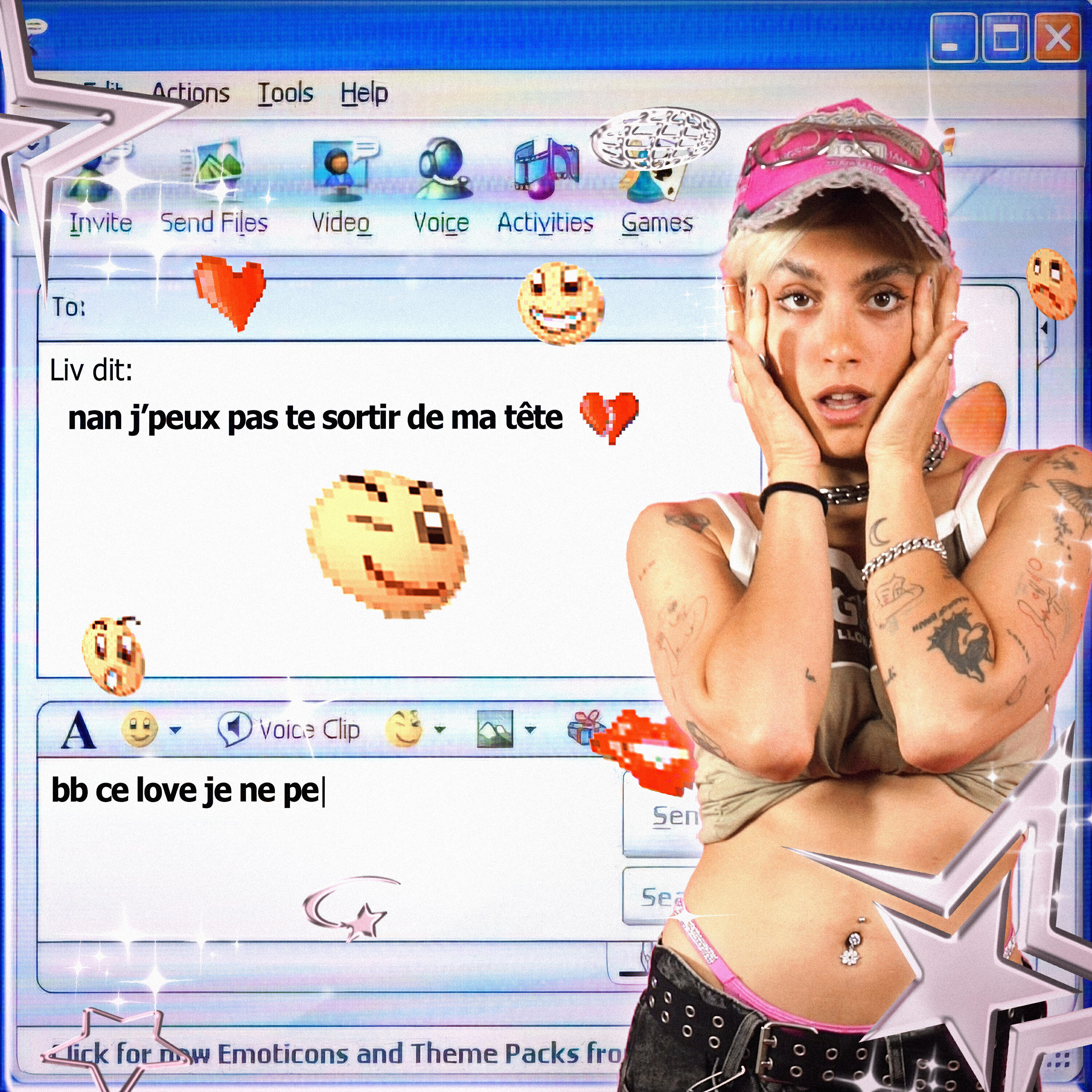 Релиз j'peux pas te sortir de ma tête (can't get you out of my head)