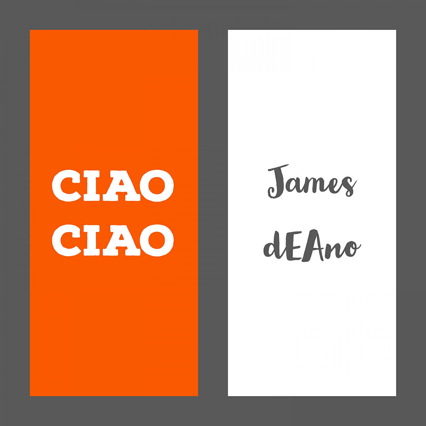 Релиз Ciao Ciao