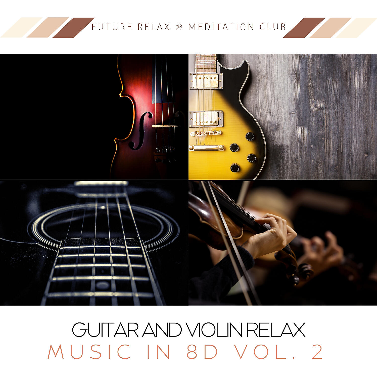 Постер альбома Guitar and Violin Relax Music in 8D Vol. 2
