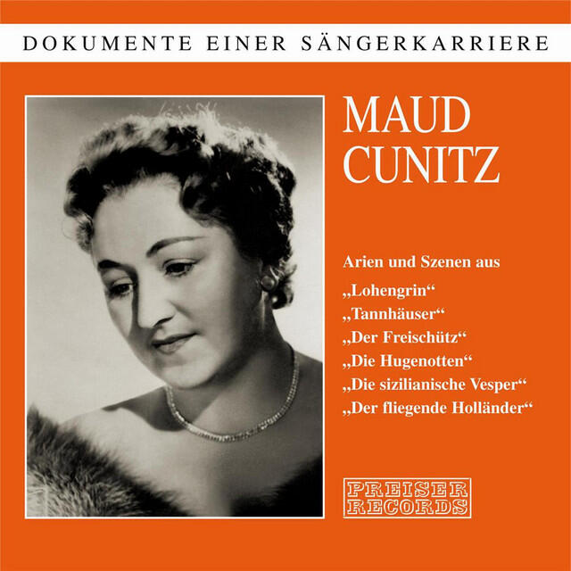 Релиз Dokumente einer Sängerkarriere - Maud Cunitz