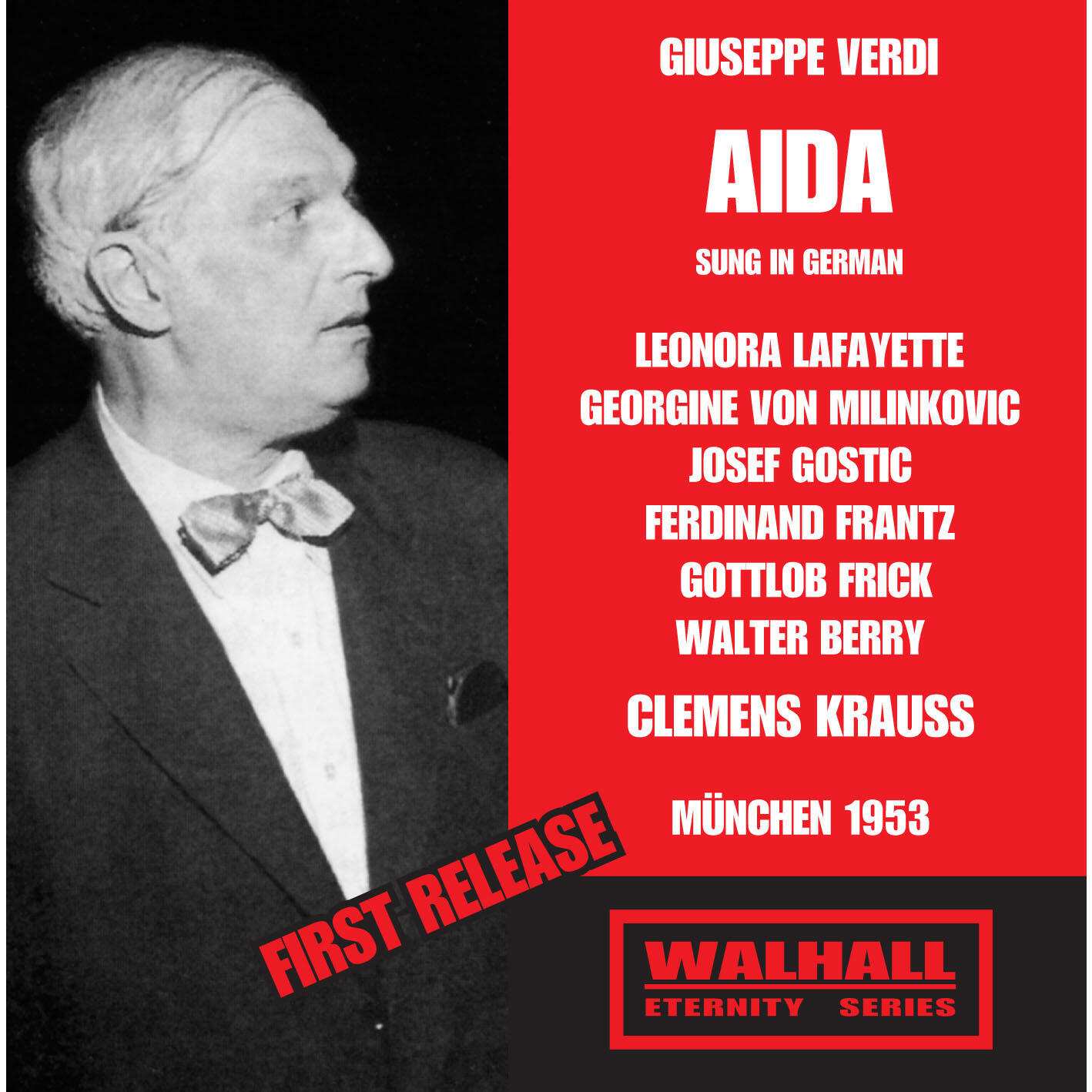 Релиз Verdi: Aïda (Sung in German) [Recorded 1953]