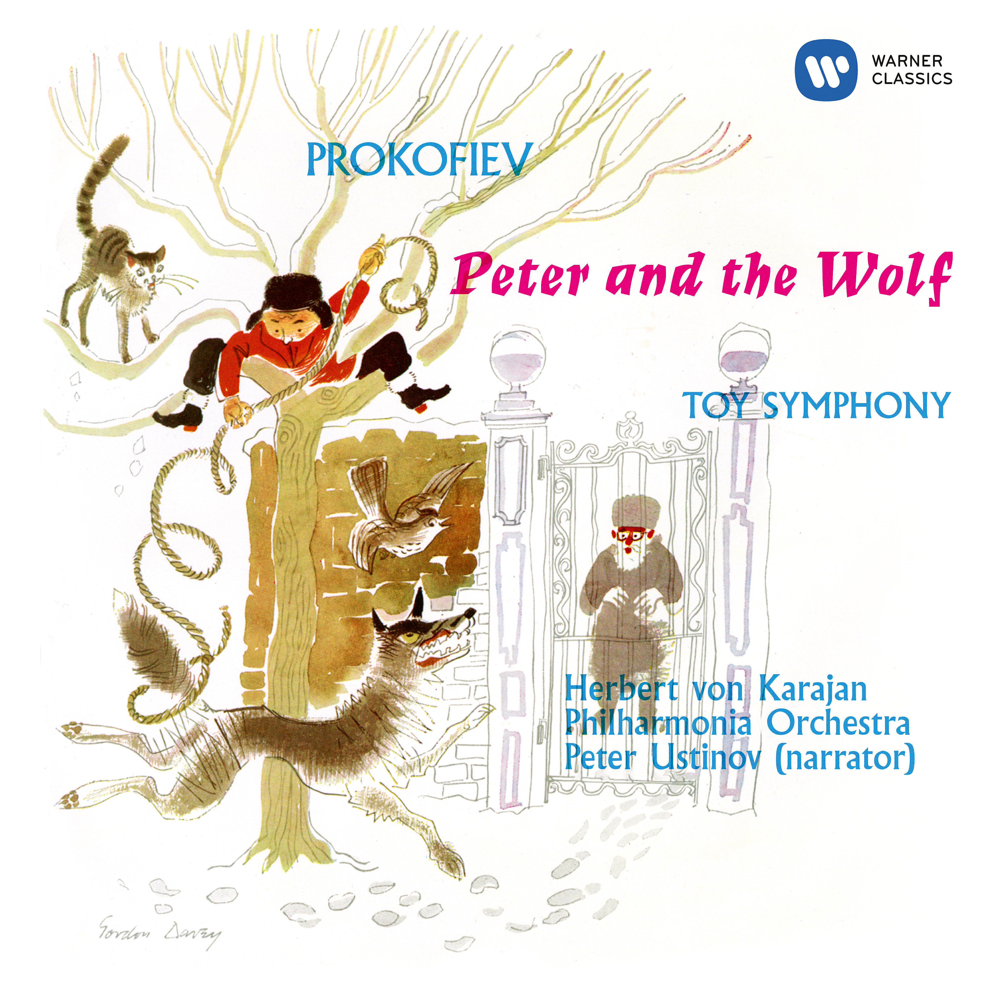 Релиз Prokofiev: Peter and the Wolf, Op. 67 - Angerer: Toy Symphony (Attrib. L. Mozart or J. Haydn)
