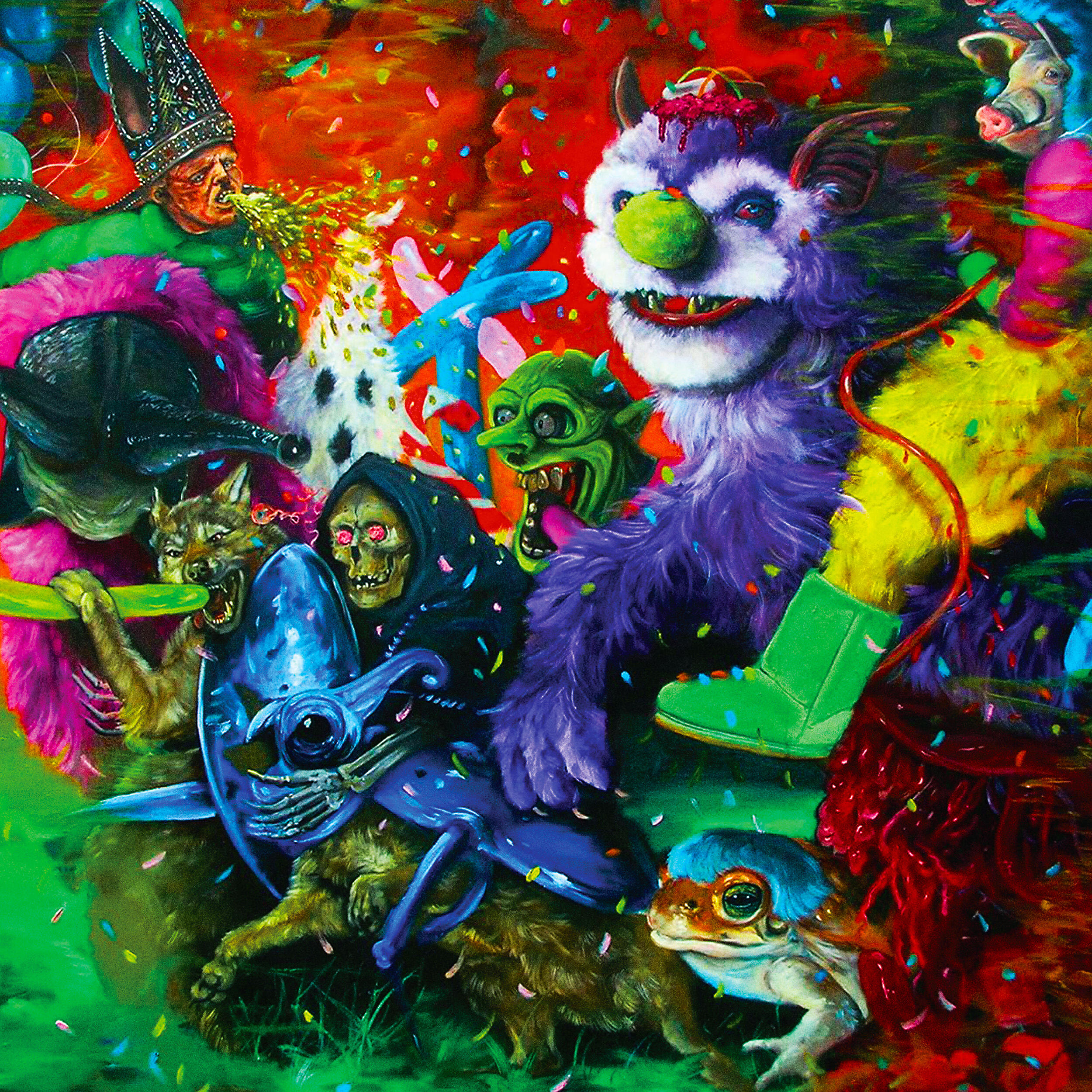 Постер альбома A Laughing Death in Meatspace
