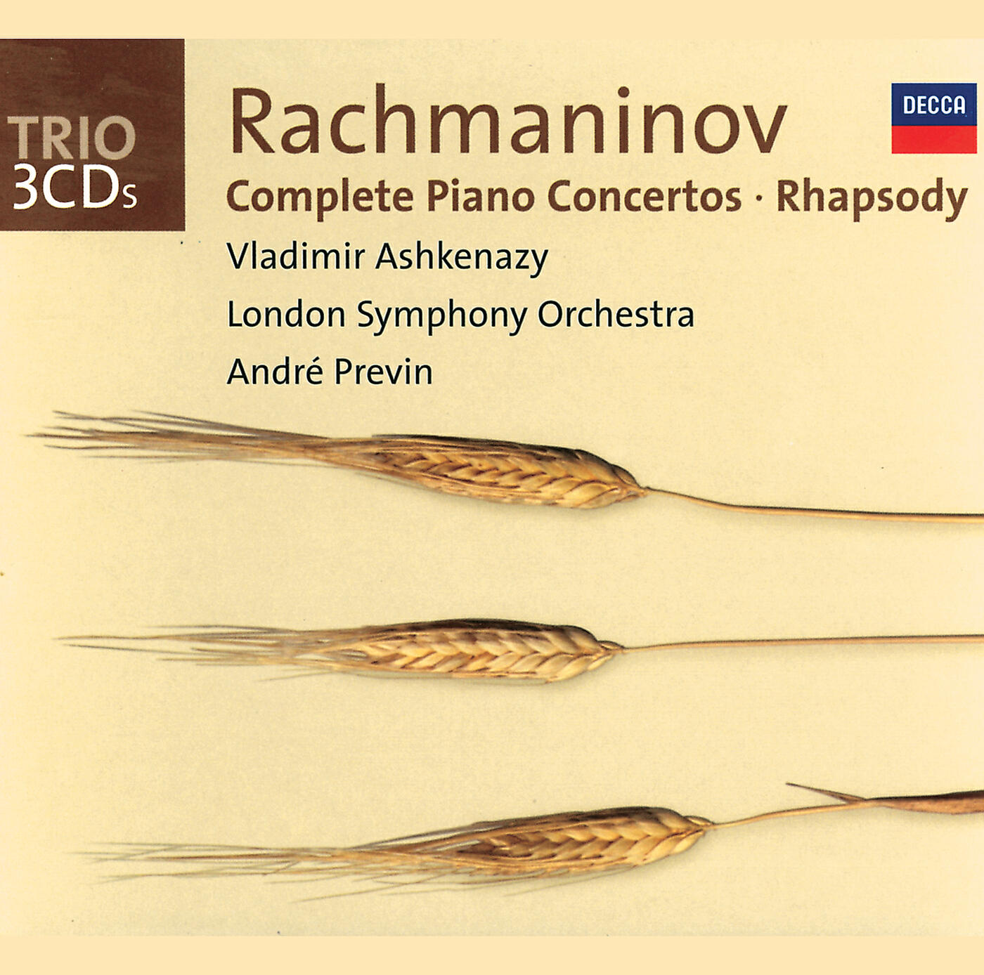 Релиз Rachmaninov: Complete Piano Concertos/Rhapsody on a Theme of Paganini