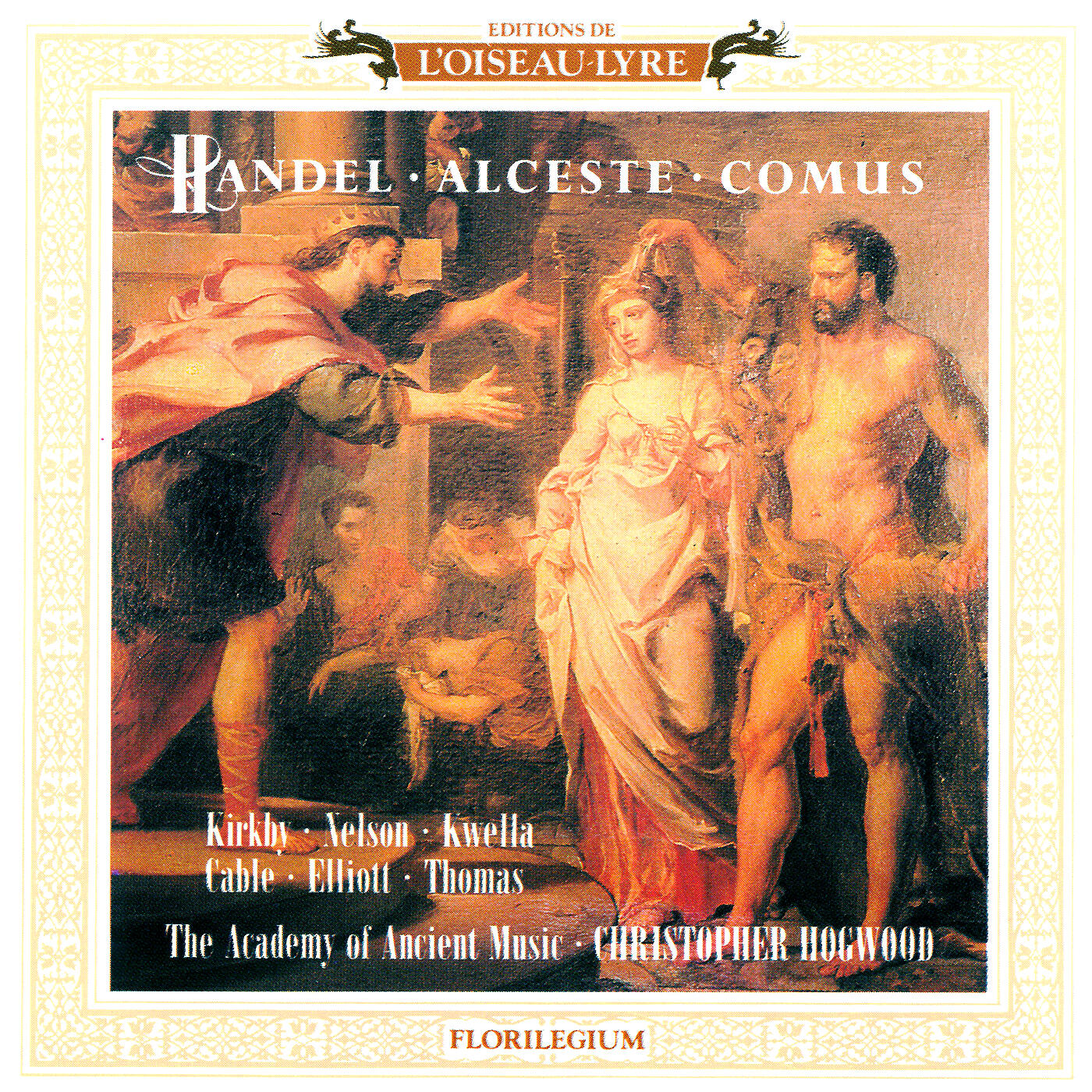 Релиз Handel: Alceste; Comus