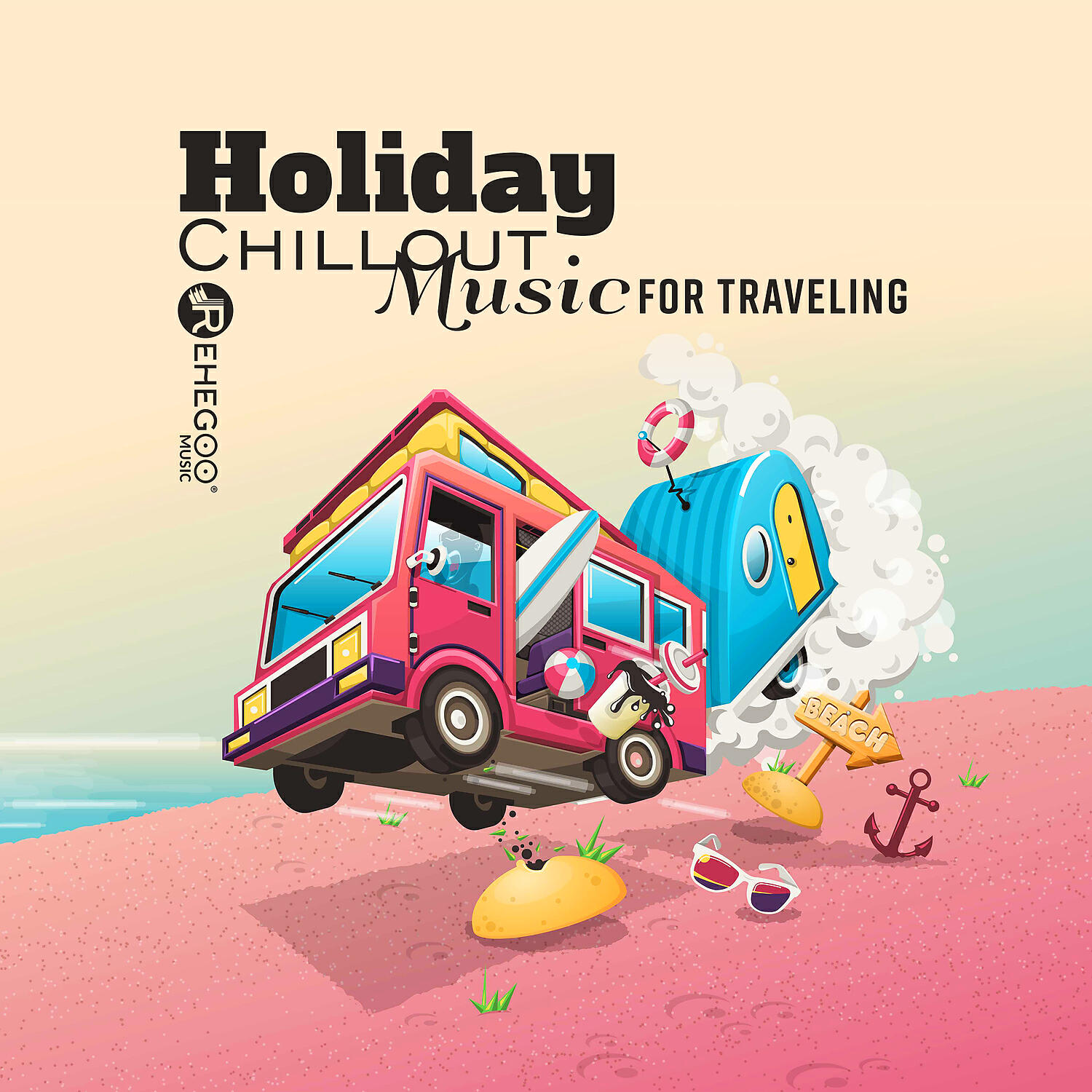 Релиз Holiday Chillout Music for Traveling – Electro, House, EDM 2018