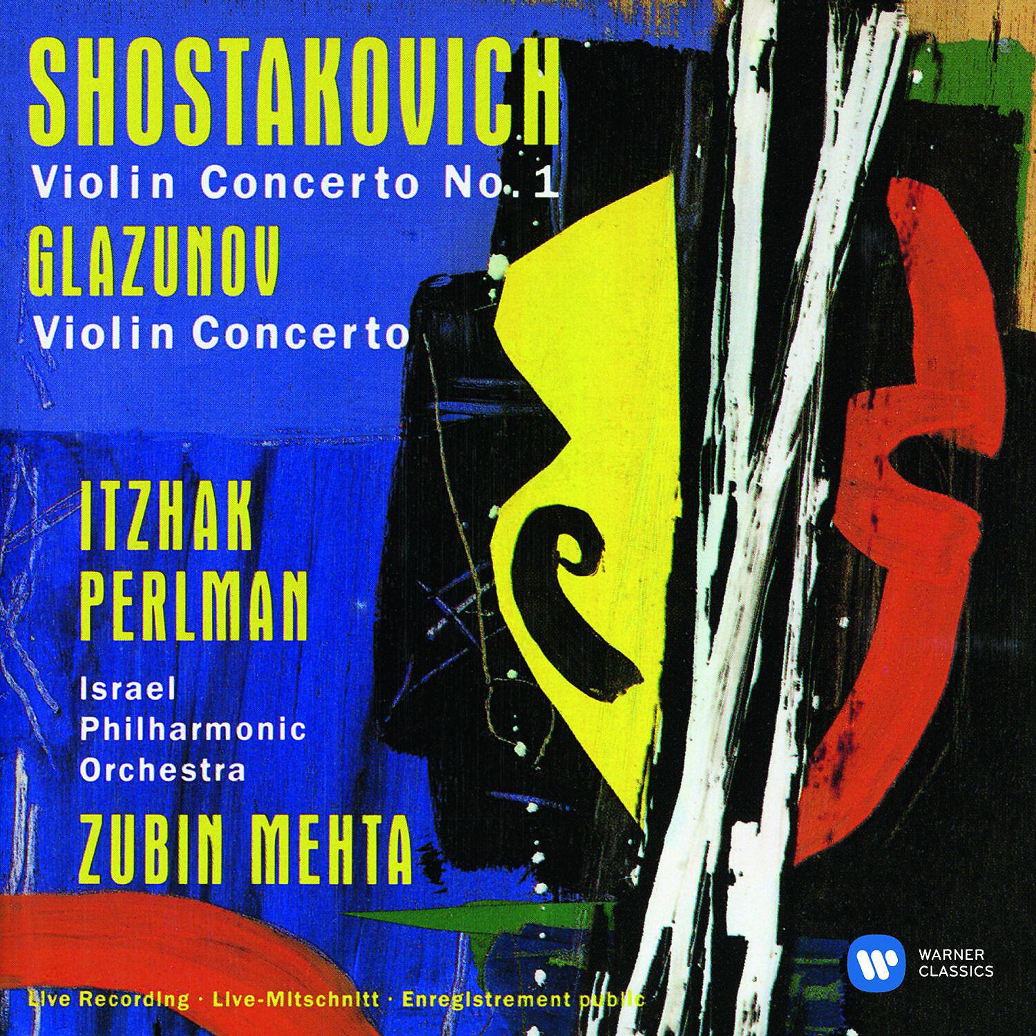 Релиз Shostakovich: Violin Concerto No. 1 - Glazunov: Violin Concerto