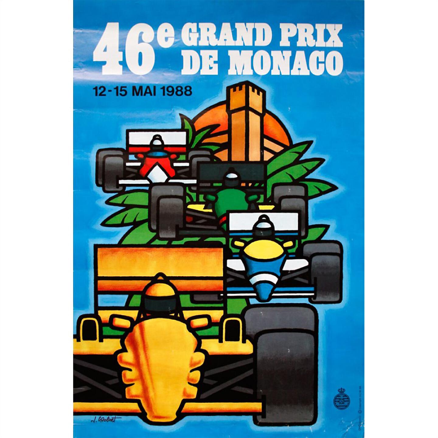 Релиз Monaco Grand Prix Montecarlo 1988