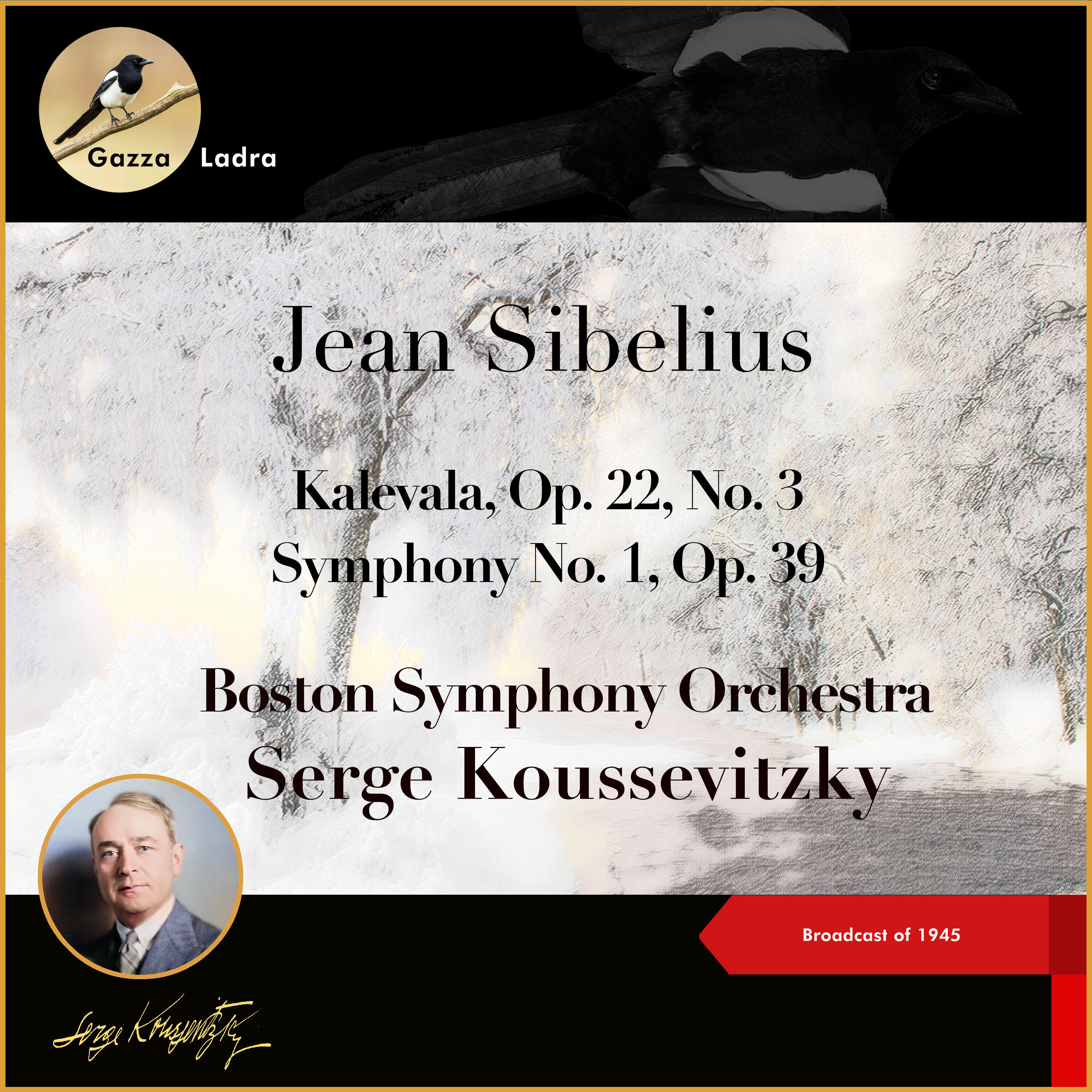 Релиз Jean Sibelius: Kalevala, Op. 22, No. 3 - Symphony No. 1, Op. 39