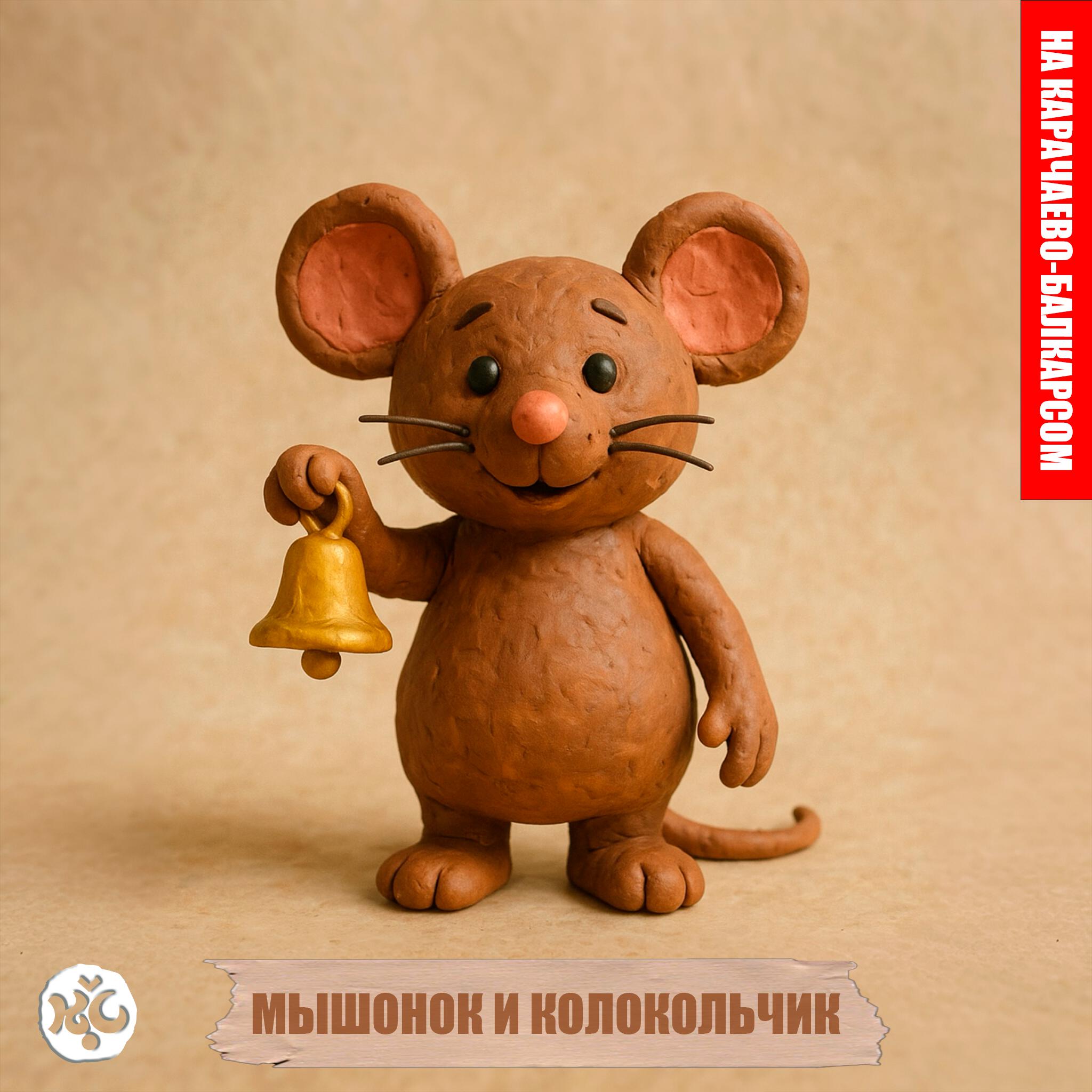 Релиз Мышонок и колокольчик (на карачаево-балкарском)
