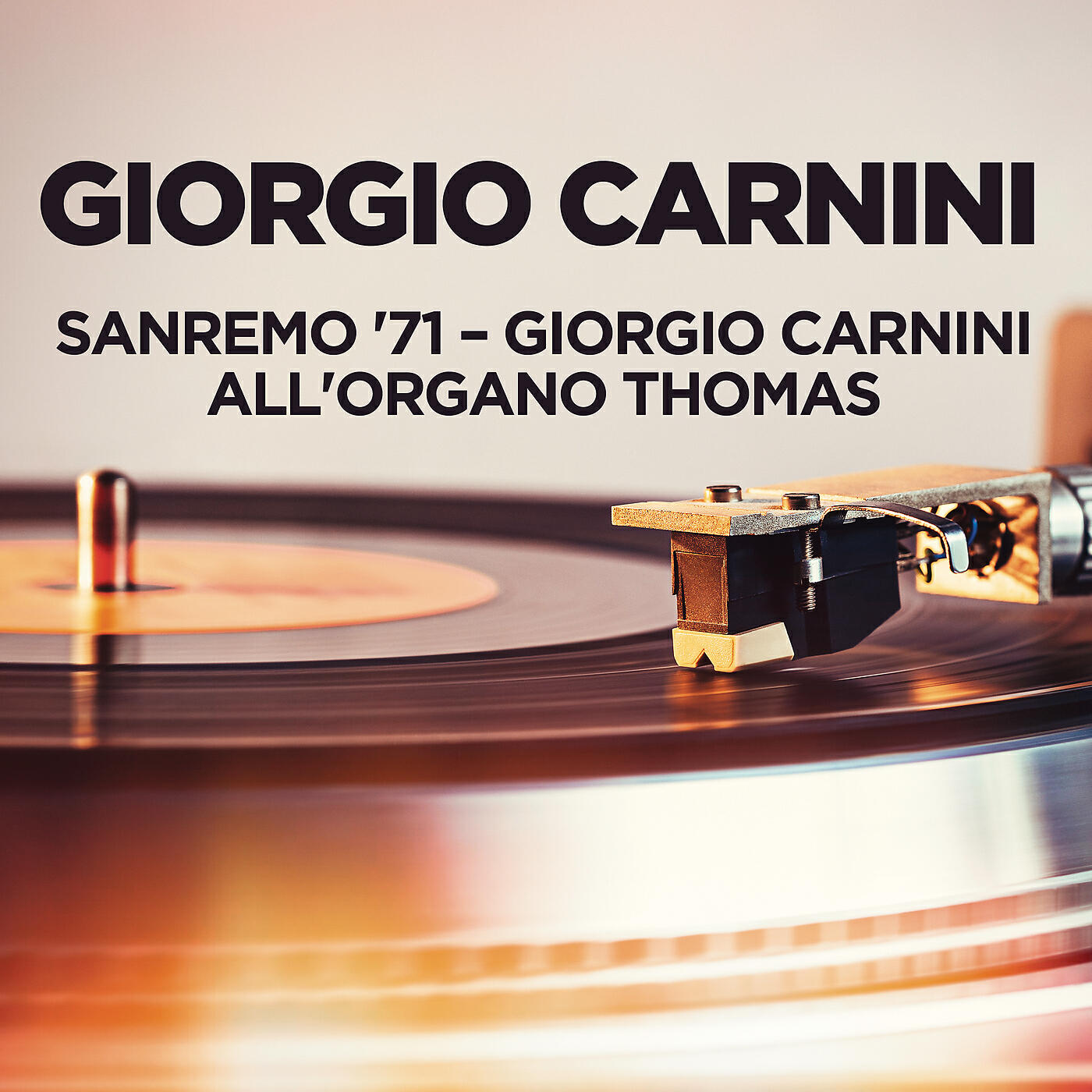 Релиз Sanremo '71 - Giorgio Carnini all'organo Thomas