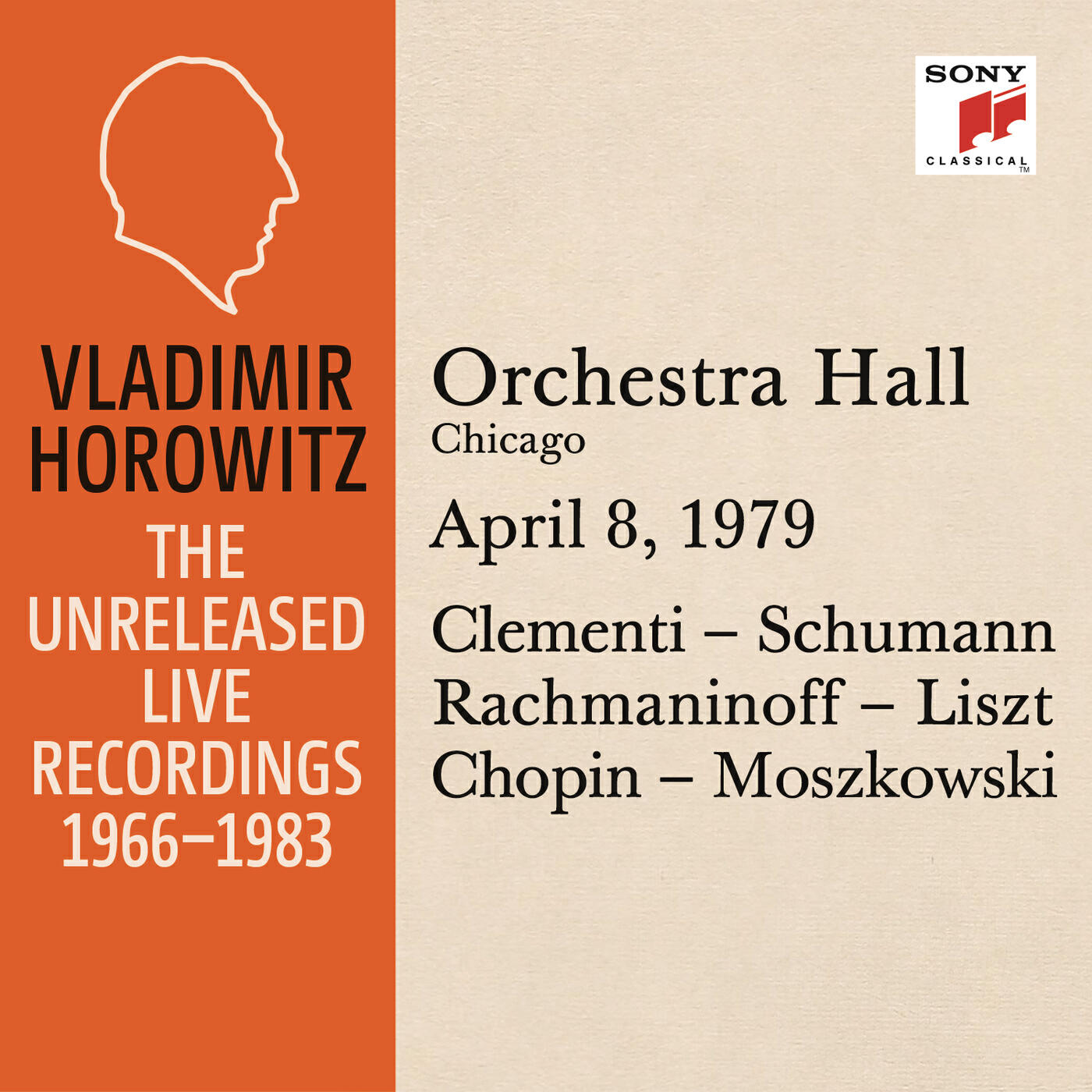 Релиз Vladimir Horowitz in Recital at Orchestra Hall, Chicago, April 8, 1979