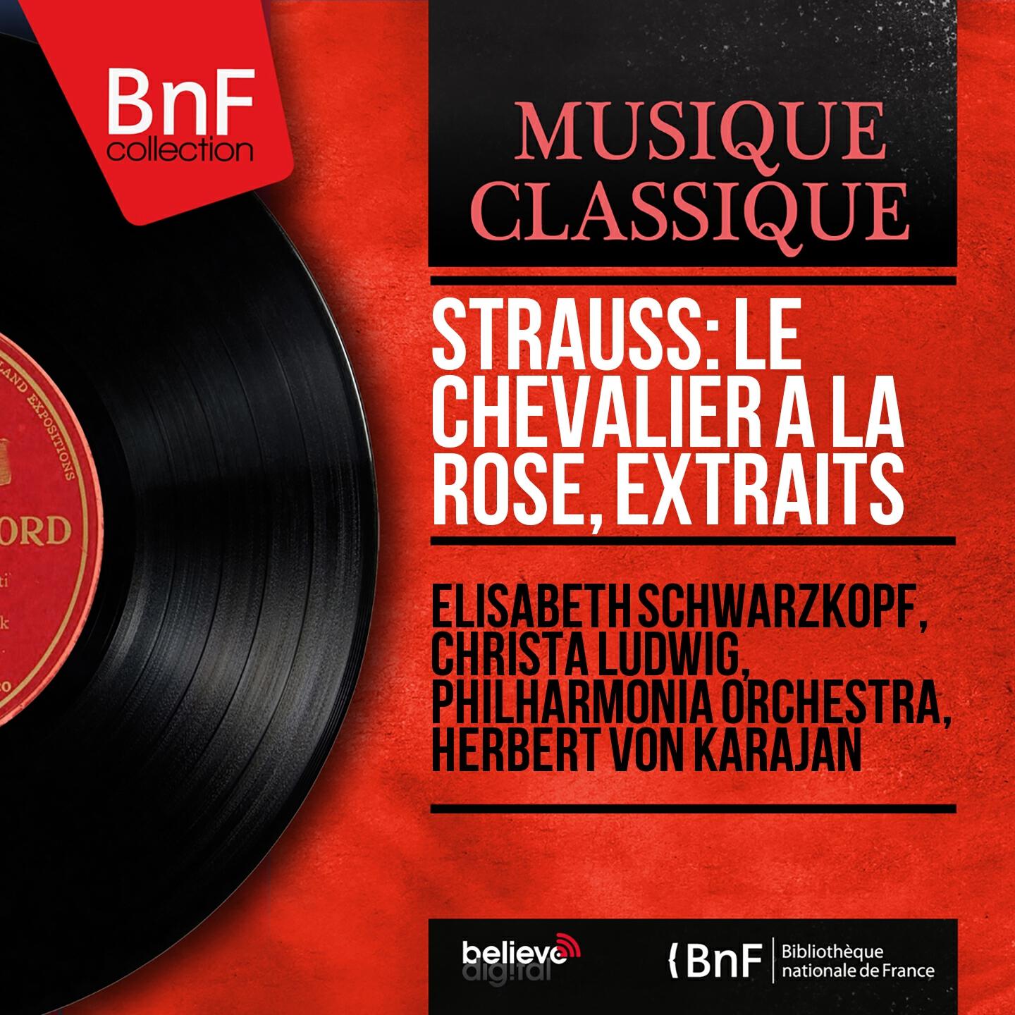 Релиз Strauss: Le chevalier à la rose, extraits (Mono Version)