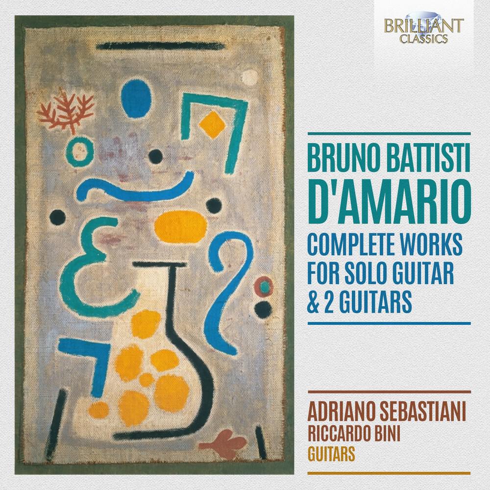 Релиз D'Amario: Complete Works for Solo Guitar Solo & 2 Guitars