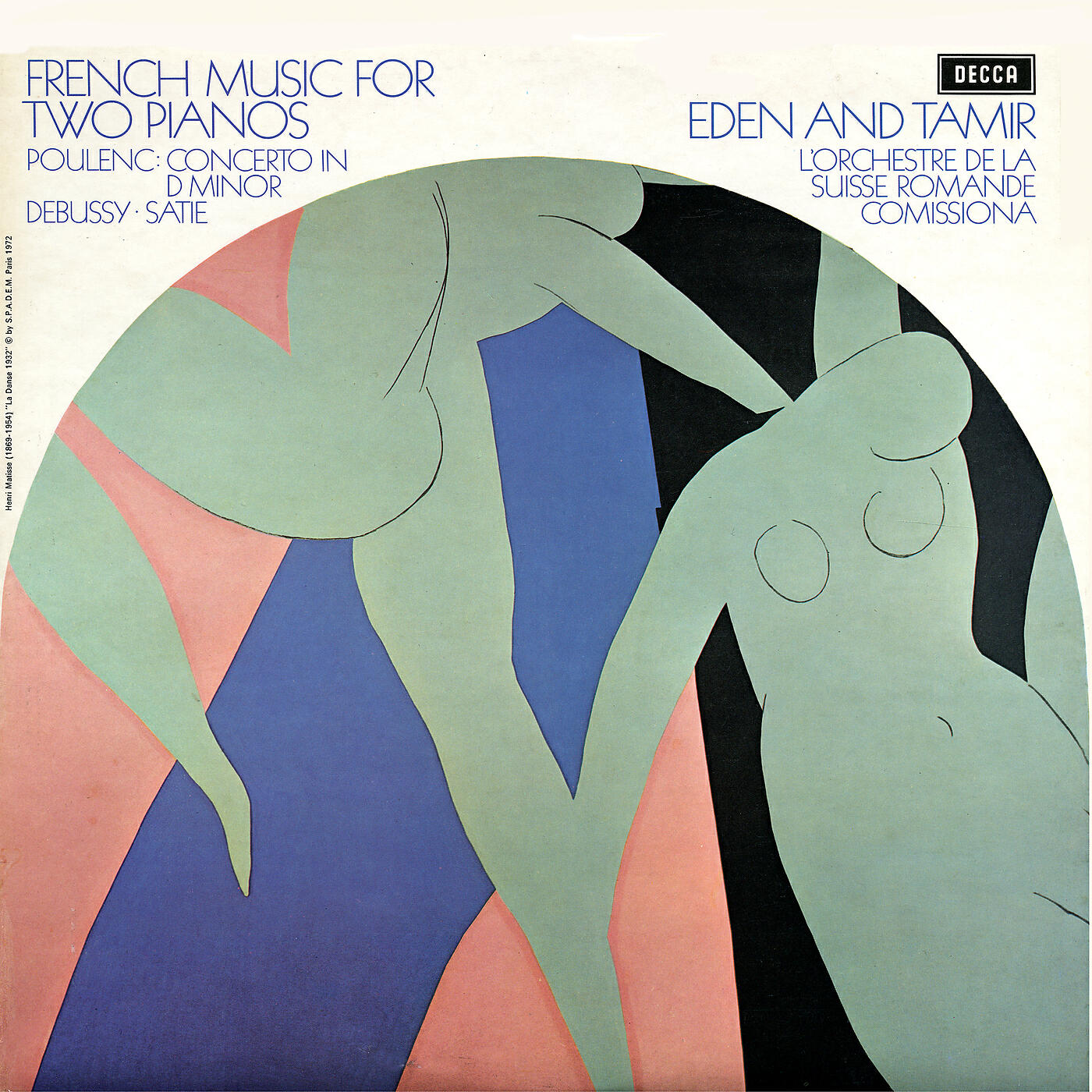Релиз French Music for Two Pianos; Poulenc; Debussy; Satie