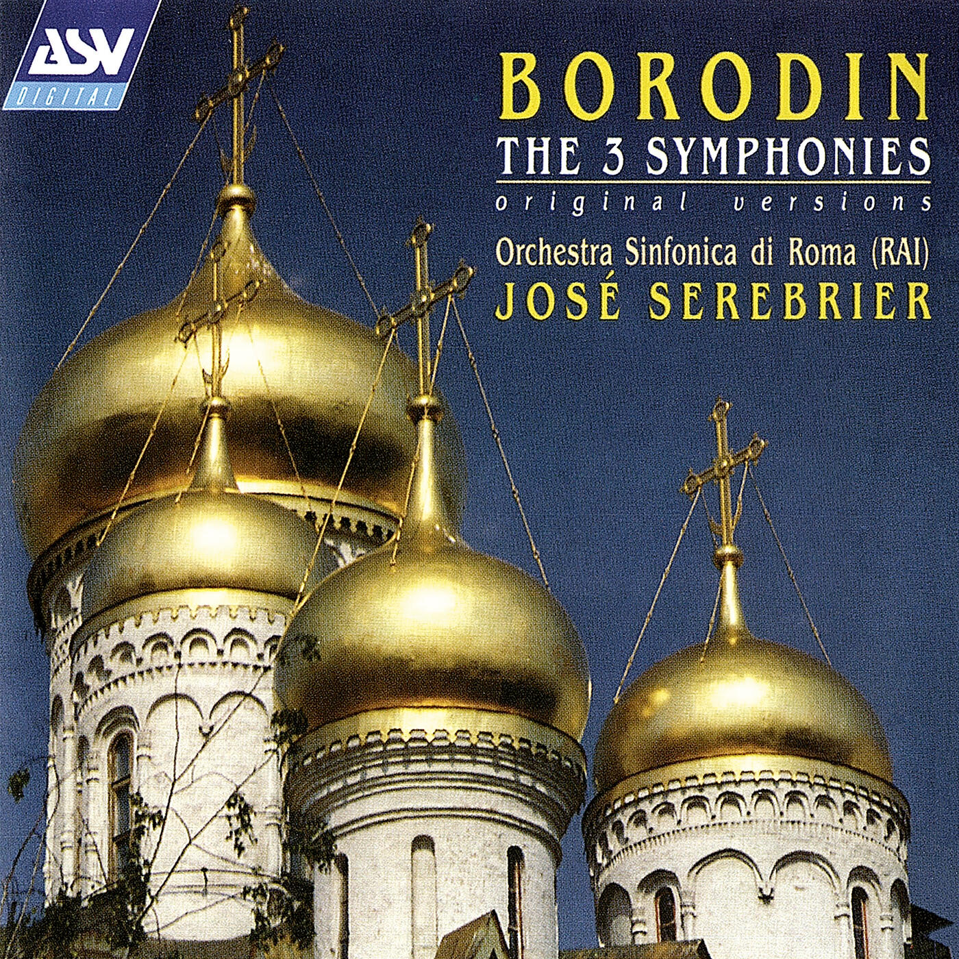 Релиз Borodin: The 3 Symphonies
