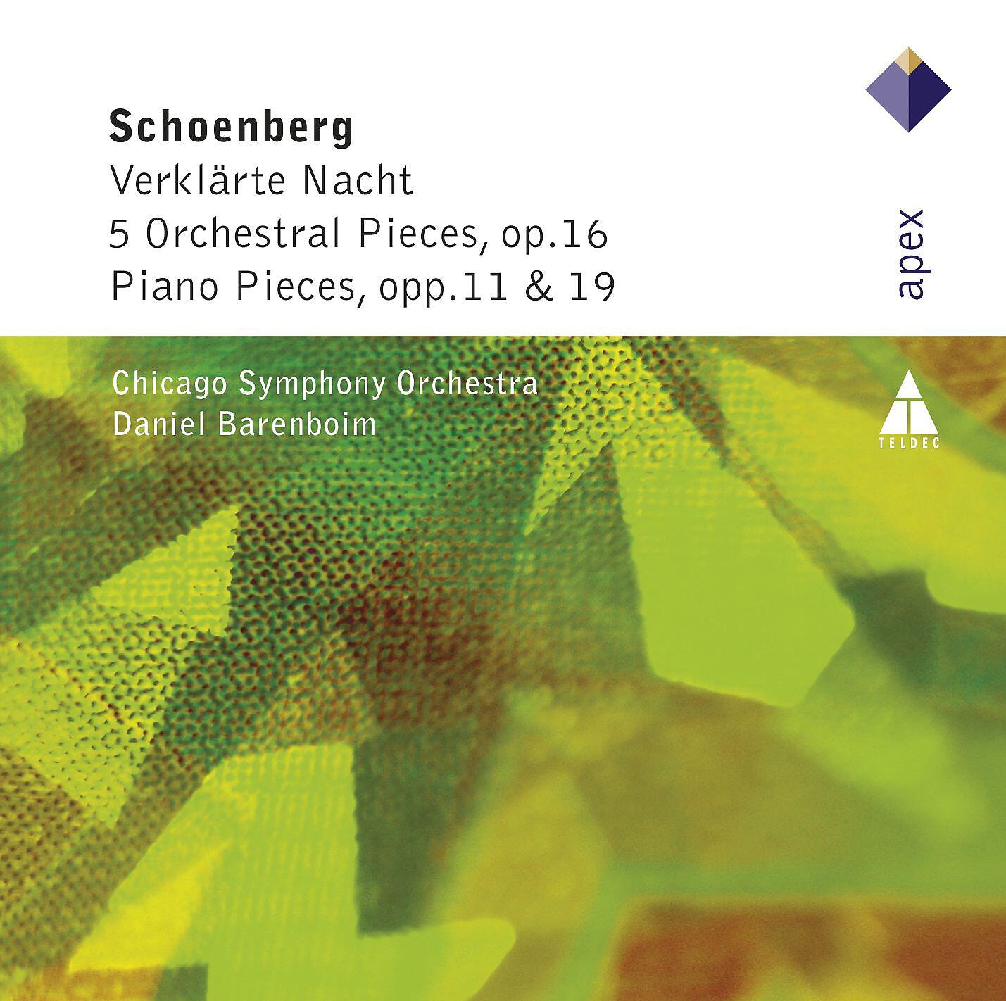Релиз Schonberg : Verklärte Nacht, 5 Orchestral Pieces & Piano Works