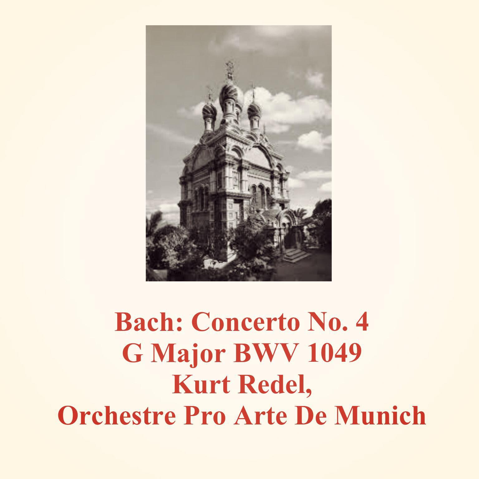 Релиз Bach: Concerto No. 4 G Major BWV 1049