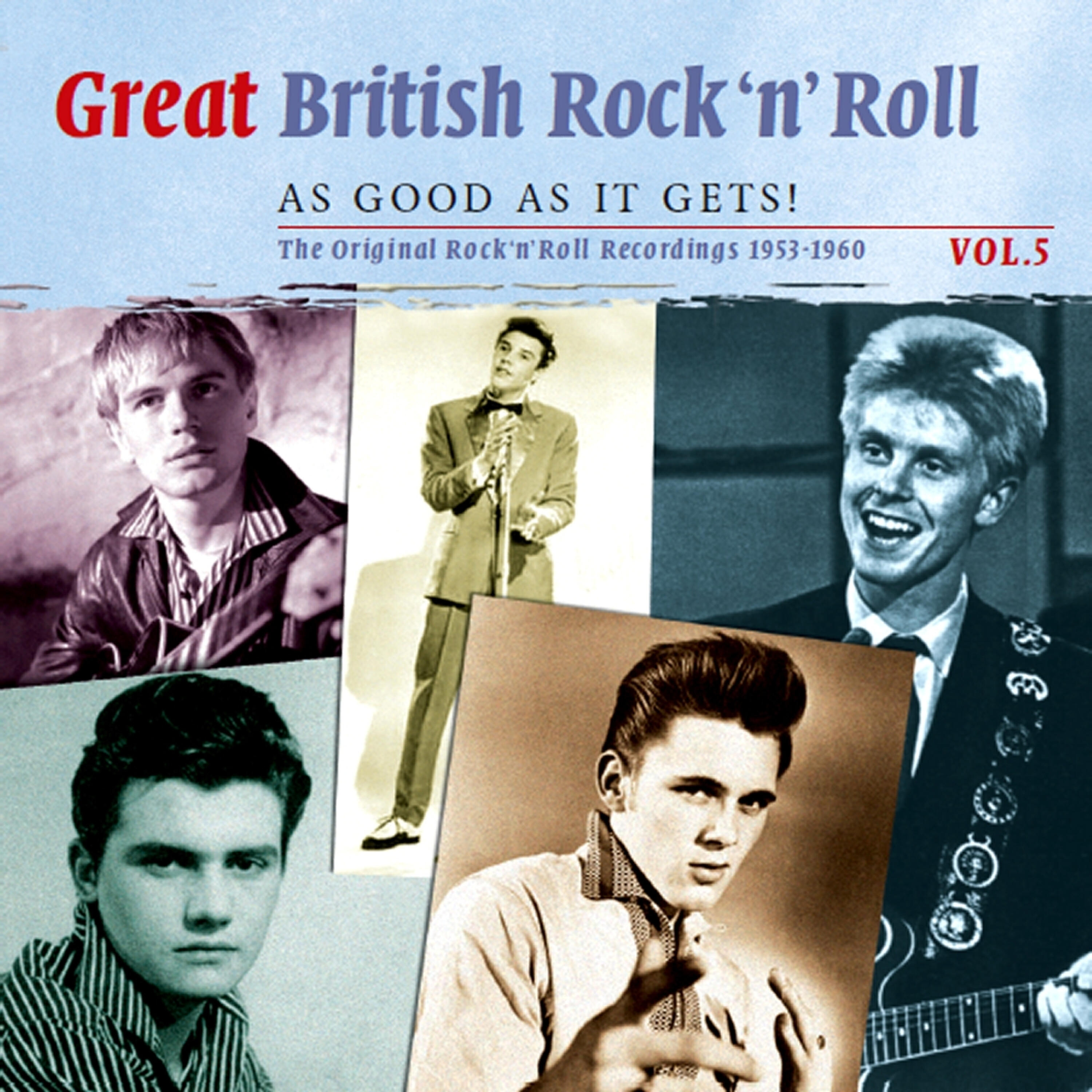 Релиз Great British Rock n' Roll - Just About As Good As It Gets!: The Original Rock 'n' Roll Recordings 1953 - 1960, Vol. 5