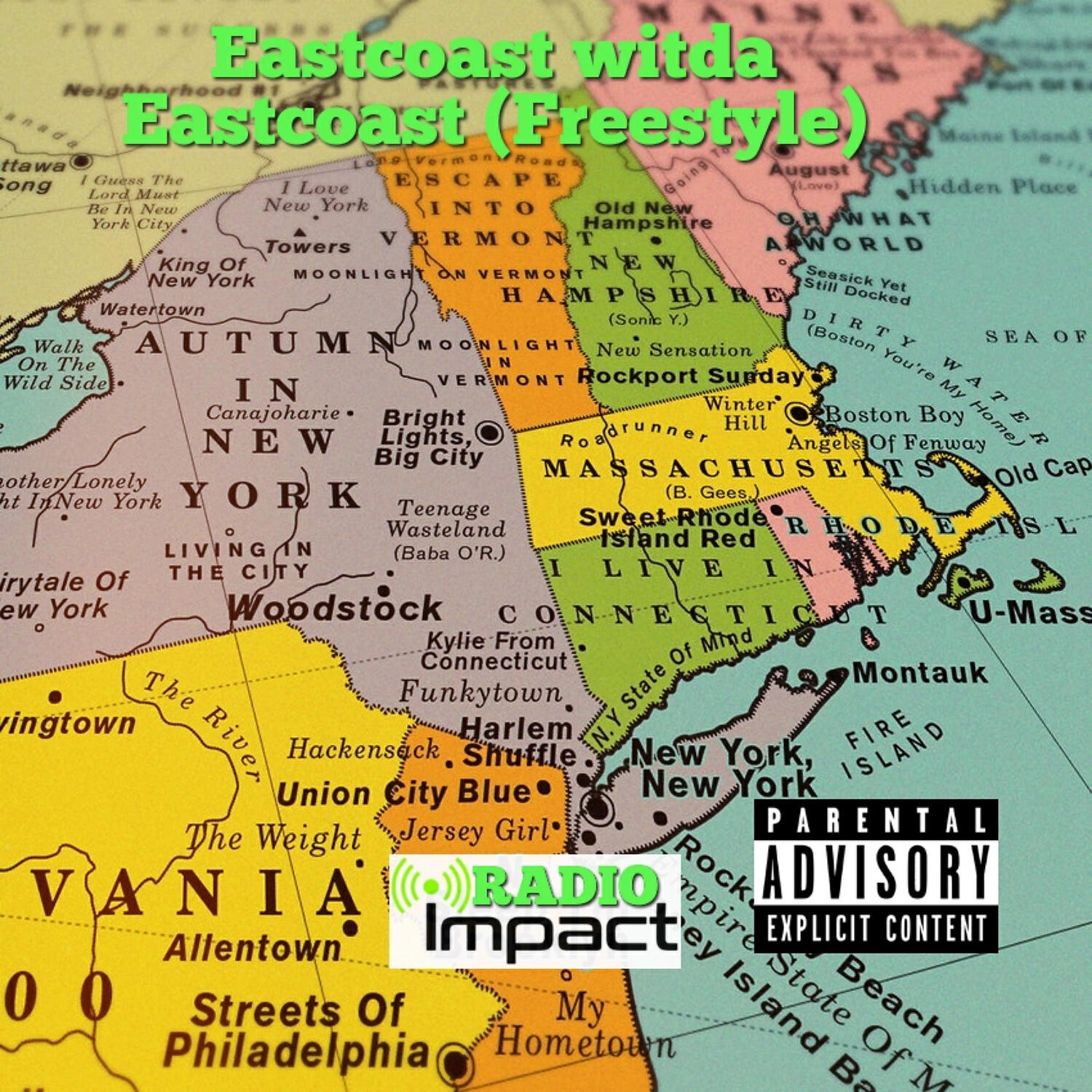 Постер альбома Eastcoast witda Eastcoast (Freestyle)