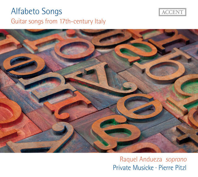 Релиз Alfabeto Songs: Guitar songs from 17th-century Italy