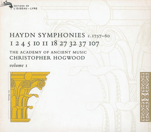 Релиз Haydn: Symphonies Vol.1