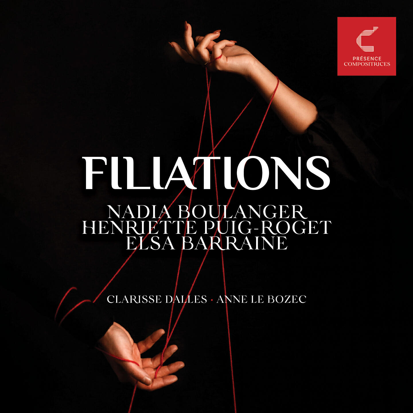 Релиз Filiations : Mélodies de Nadia Boulanger, Henriette Puig-Roget, Elsa Barraine