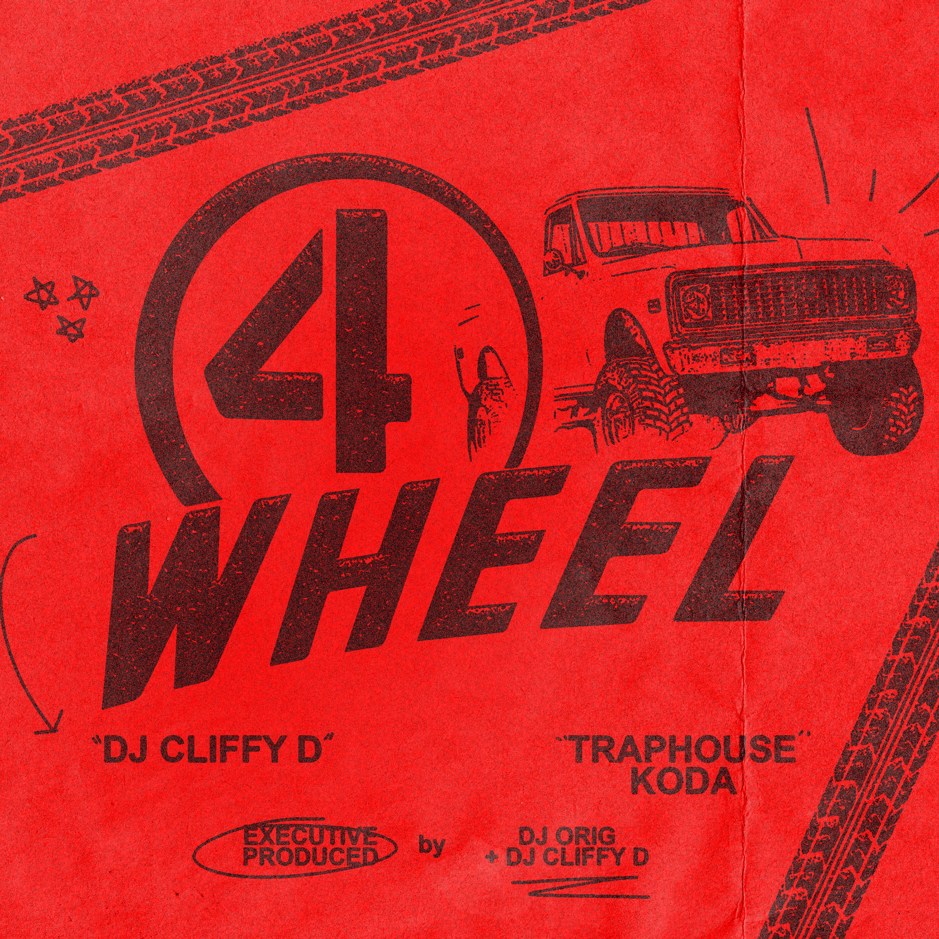 Скачать песню Traphouse Koda, DJ Cliffy D - 4 Wheel бесплатно в MP3 для Android и iOS