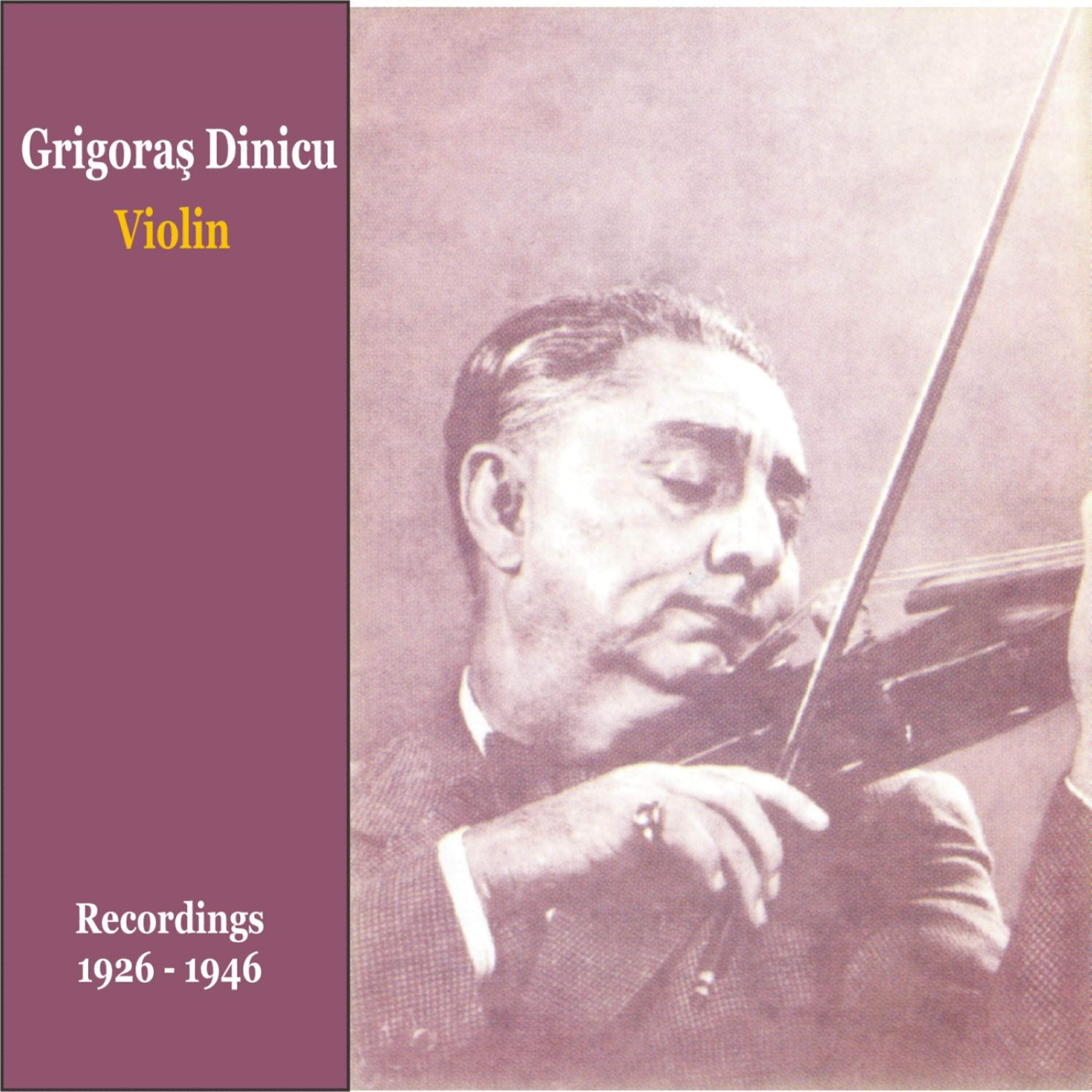 Релиз Romanian Violin / Romanian Folk Music in 78 RPM / Recordings 1924-1946