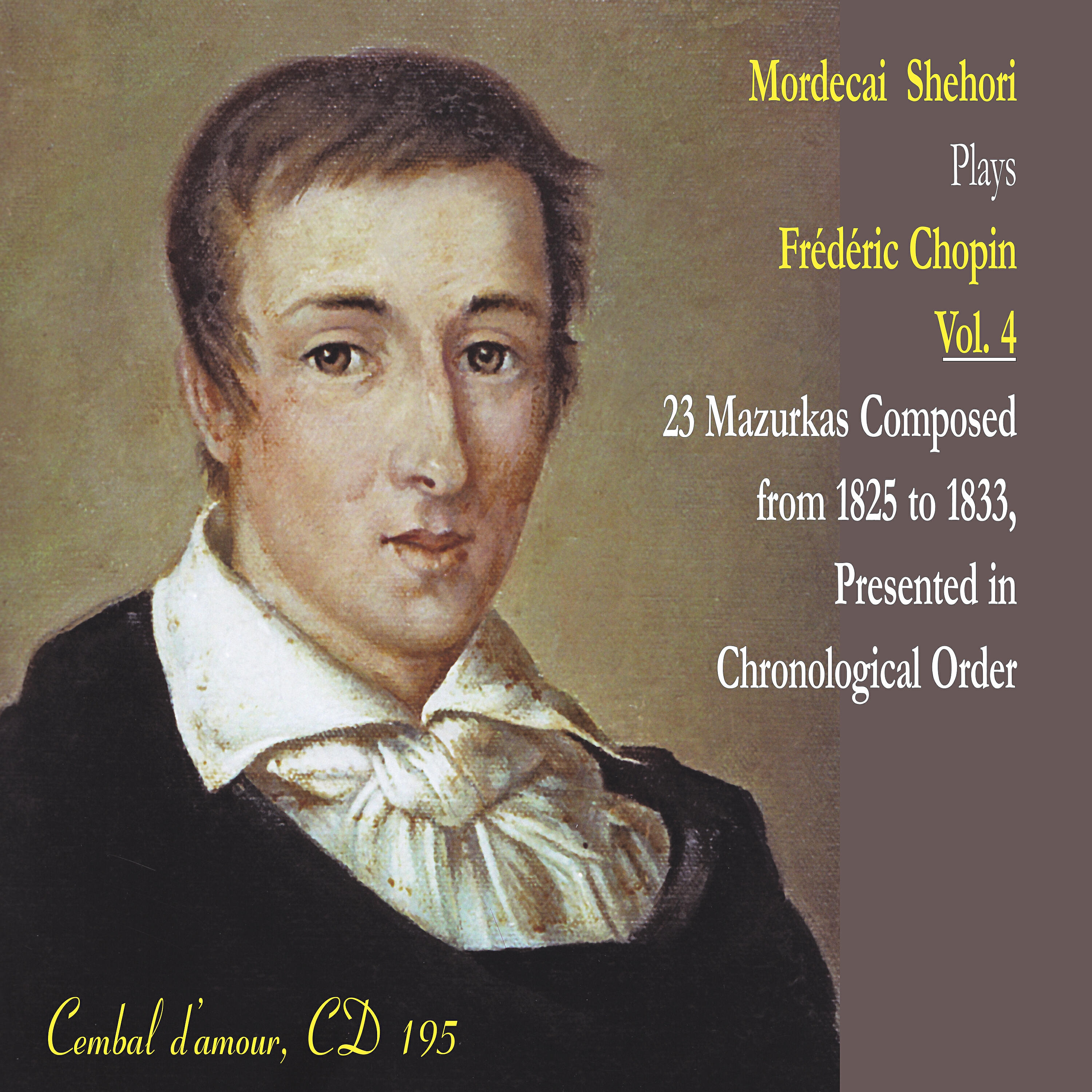 Релиз 23 Mazurkas Composed from 1825 to 1833, Presented in Chronological Order