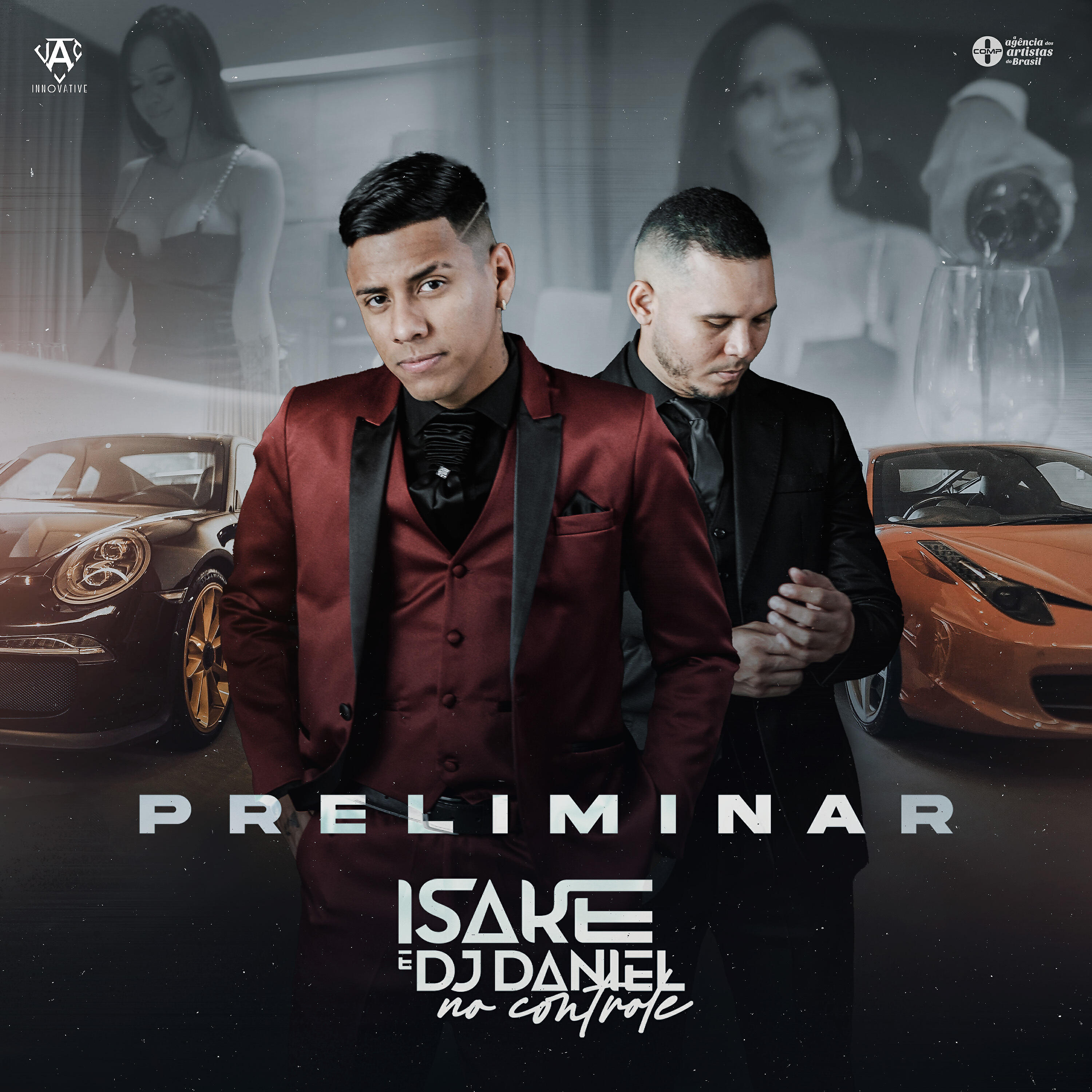 Isake e Dj Daniel no Controle