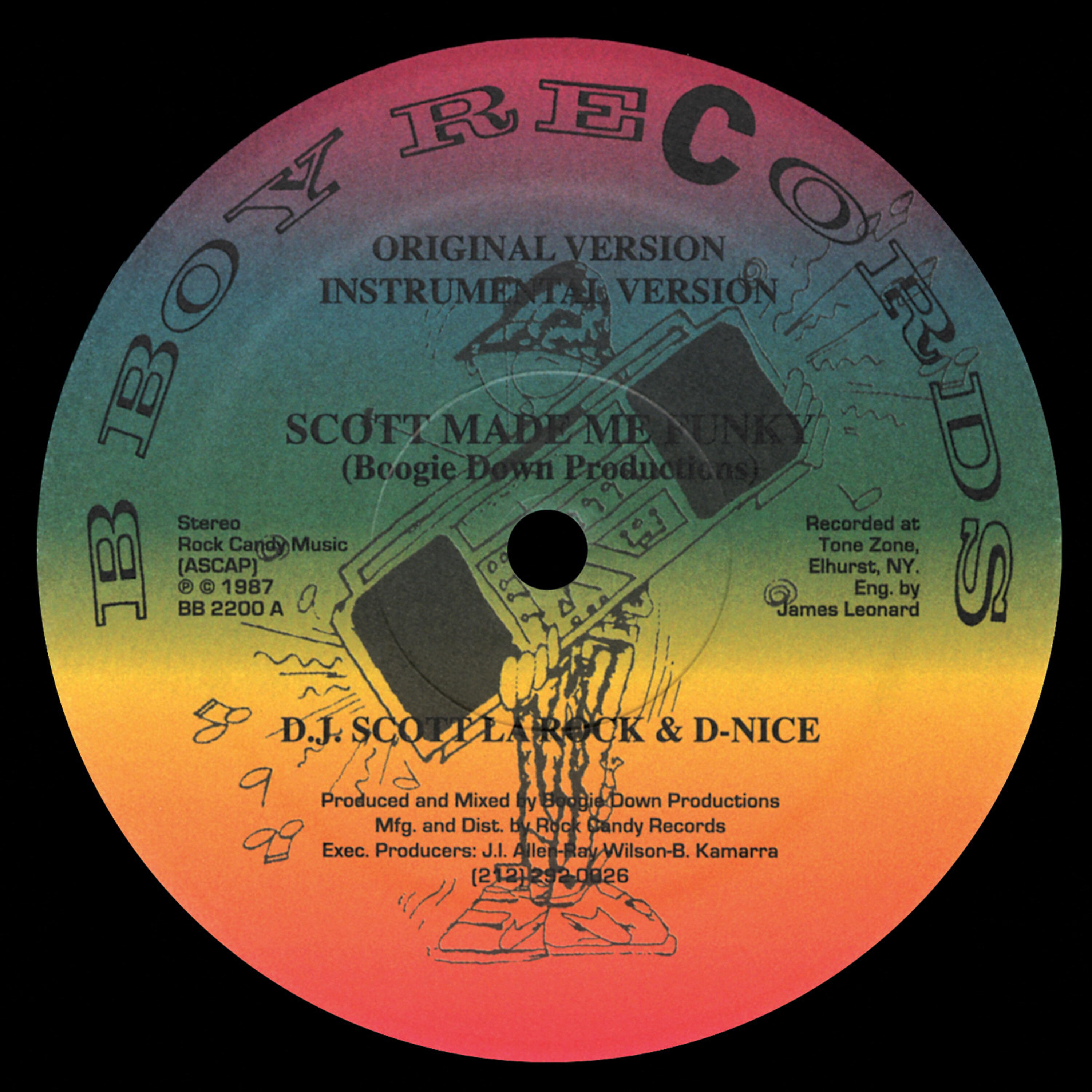 Релиз Scott Made Me Funky / D-Nice Rocks the House