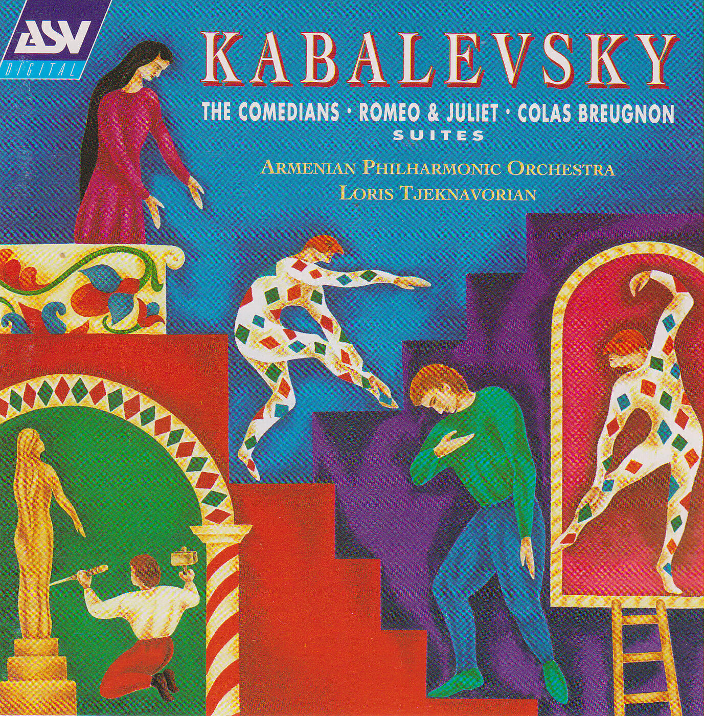 Релиз Kabalevsky: Romeo and Juliet - Suite, The Comedians - Suite, Colas Breugnon - Suite