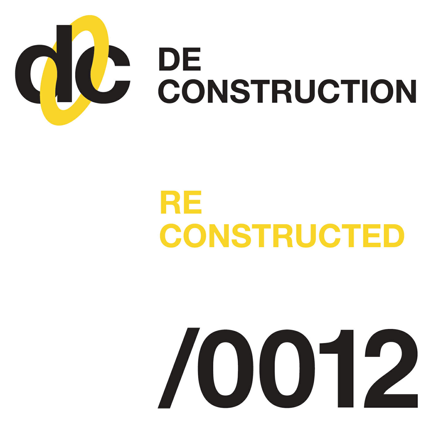 Релиз Deconstruction Reconstructed 012