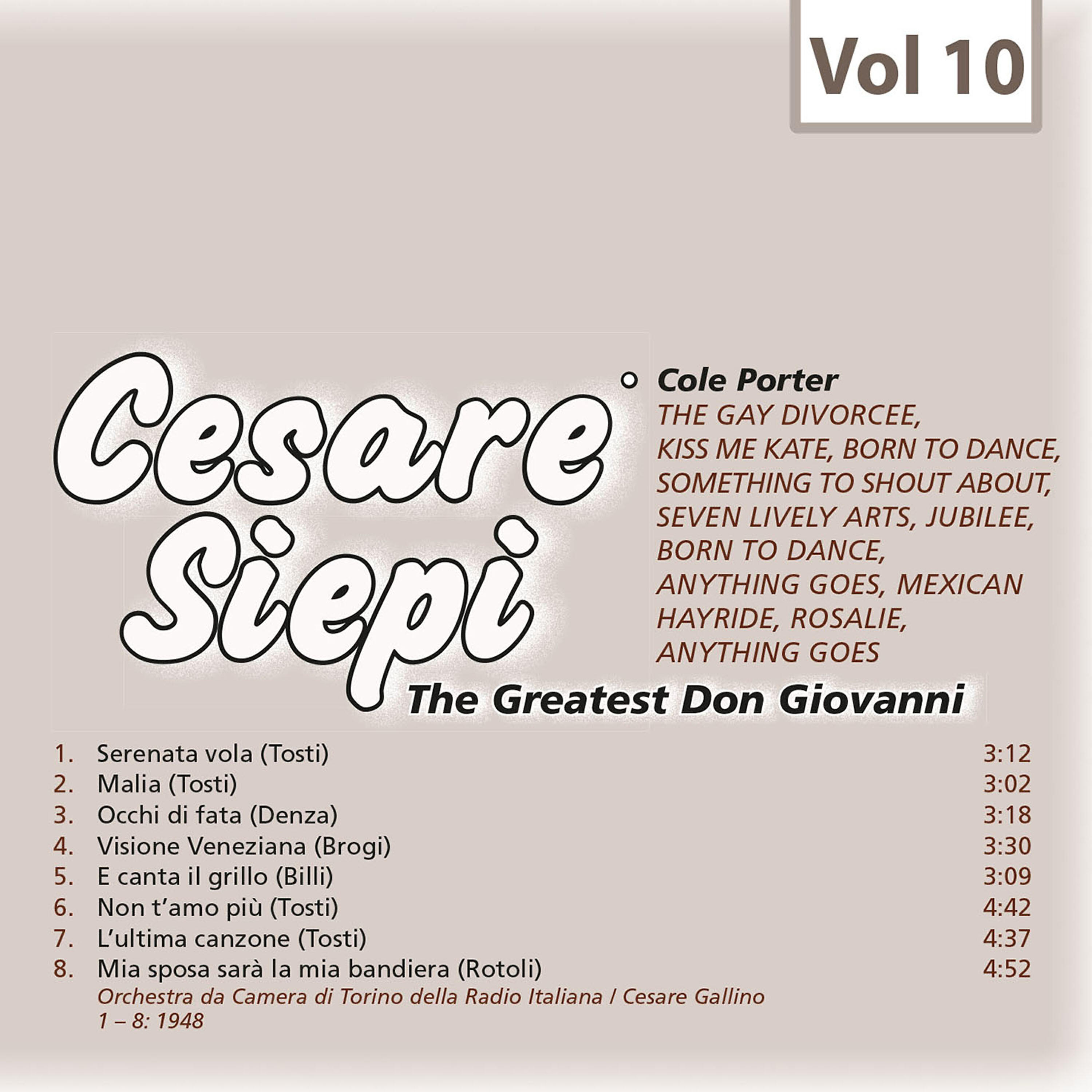 Релиз Cesare Siepi - The Greatest Don Giovanni, Vol. 10