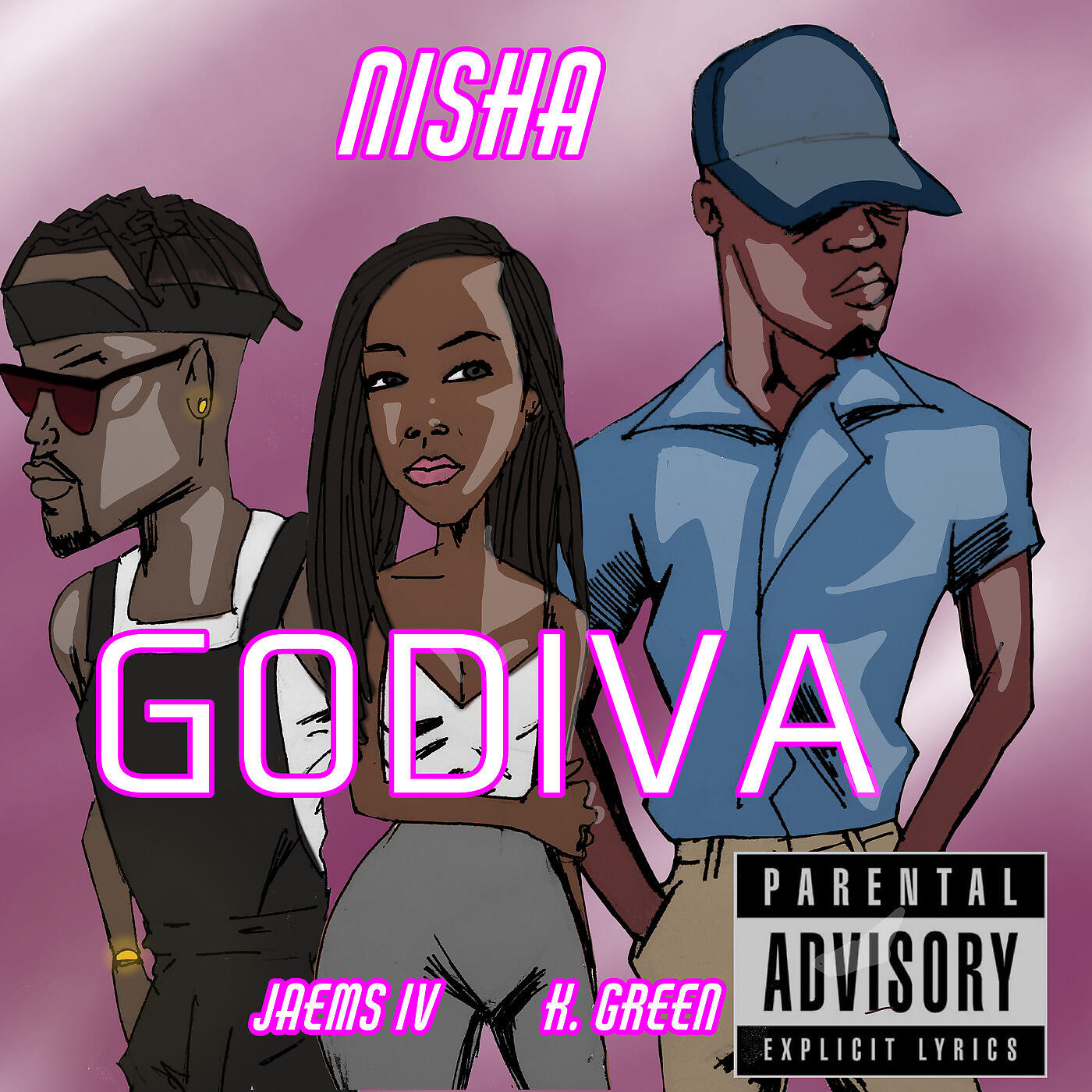 Скачать песню Nisha, K Green, James IV - Godiva бесплатно в MP3 для Android и iOS