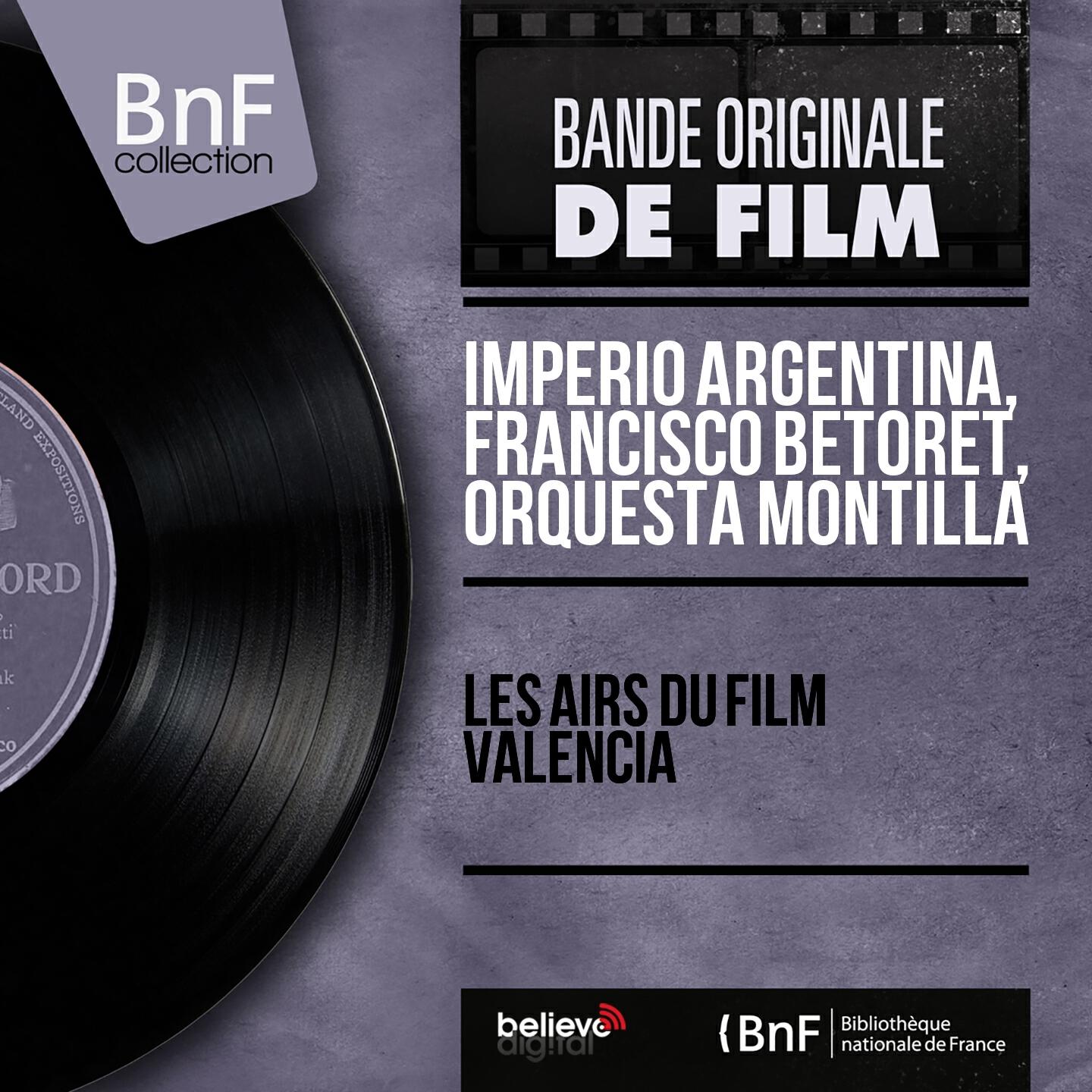 Релиз Les airs du film Valencia (Mono Version)