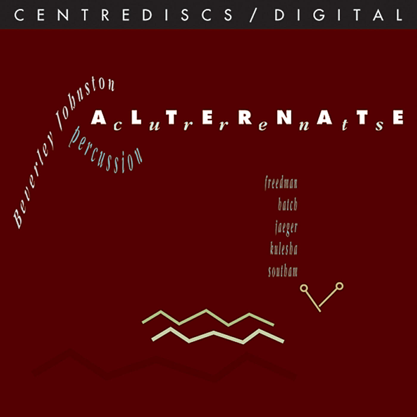 Релиз Johnston, Beverly: Alternate Currents